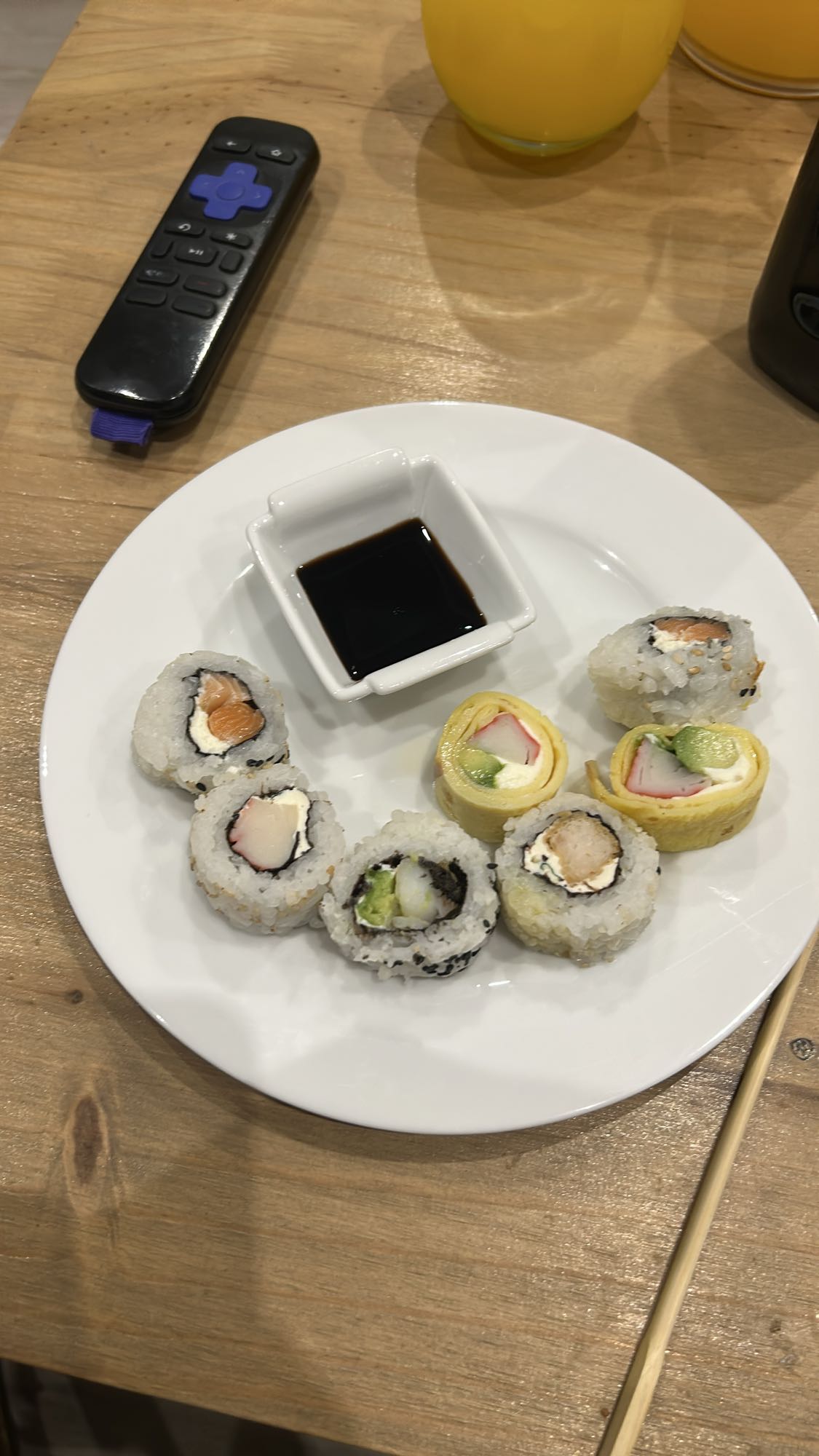 surtido de sushi