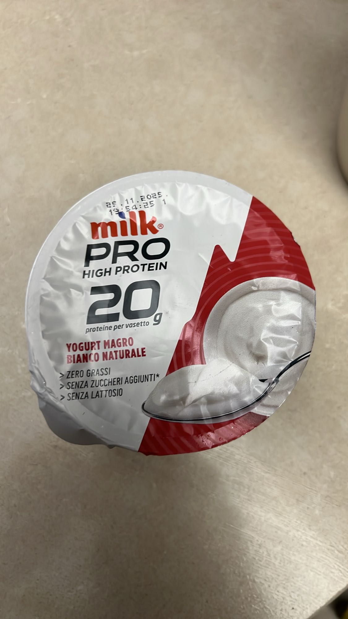 Yogurt magro proteico