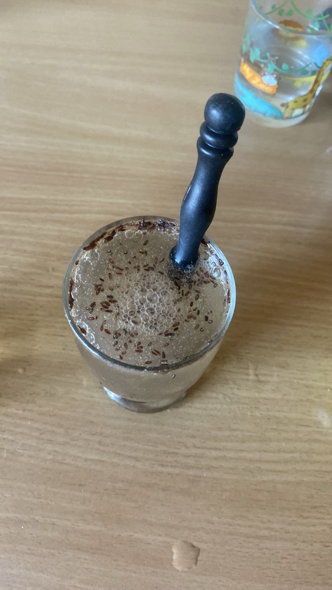 napój z siemieniem lnianym