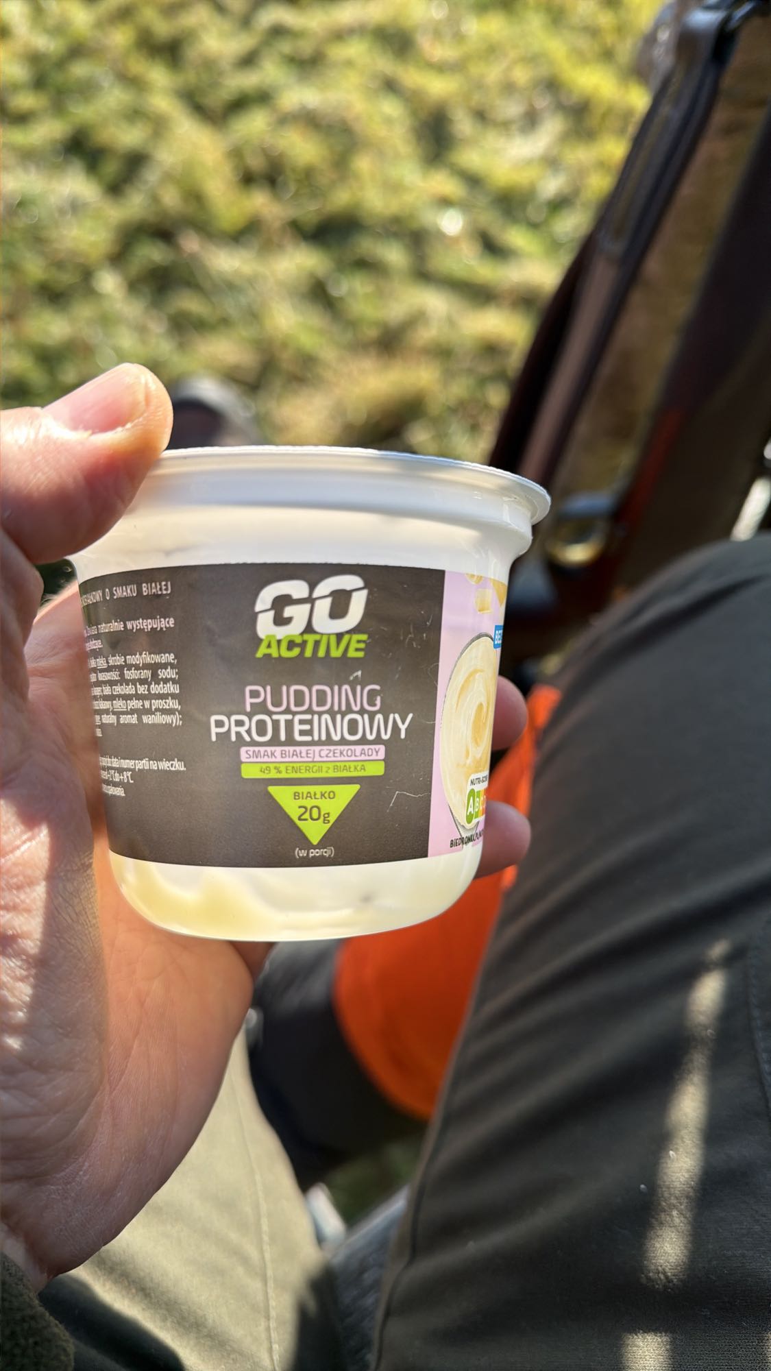 Pudding biała czekolada