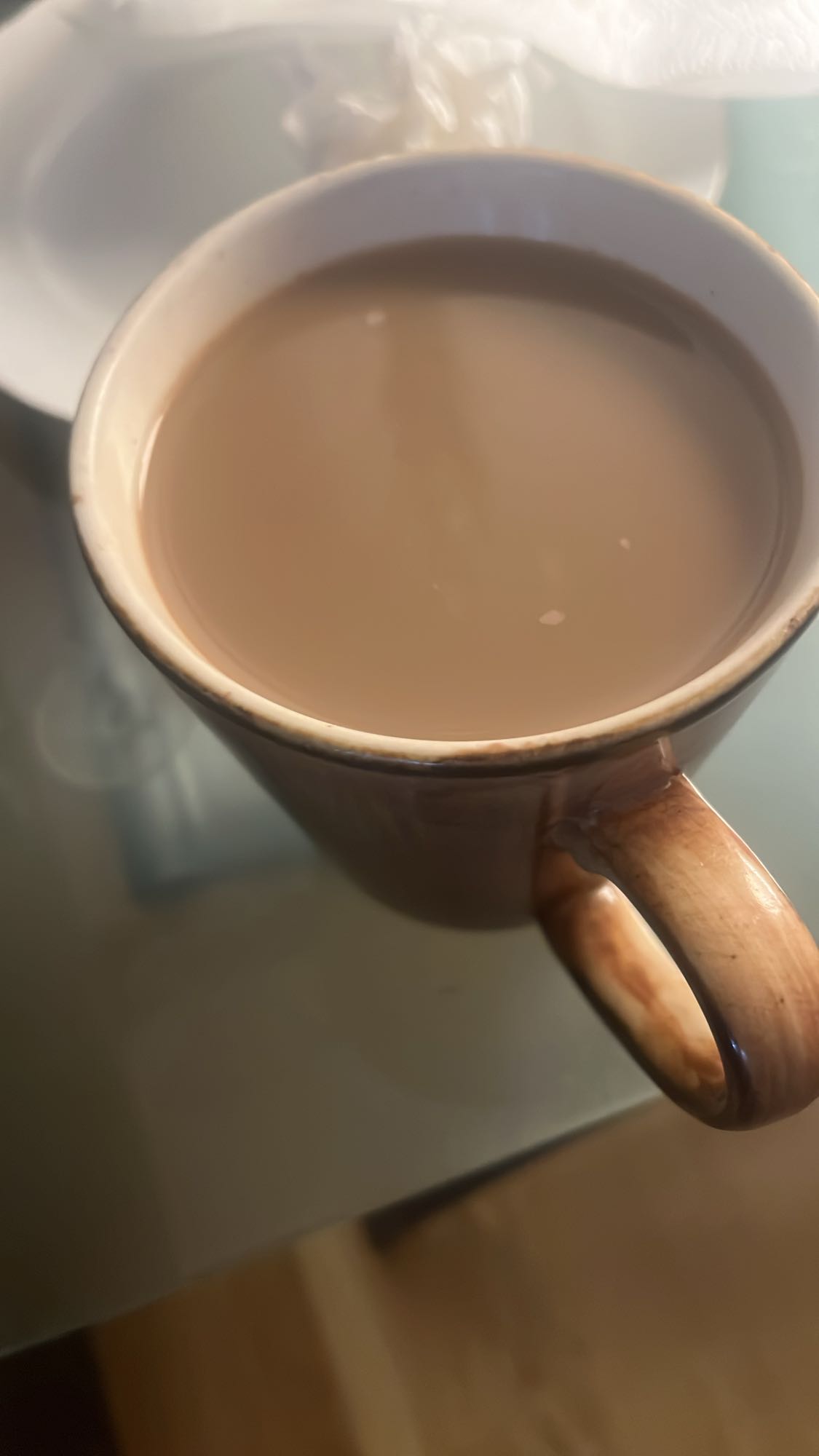 Kaffe med mjölk