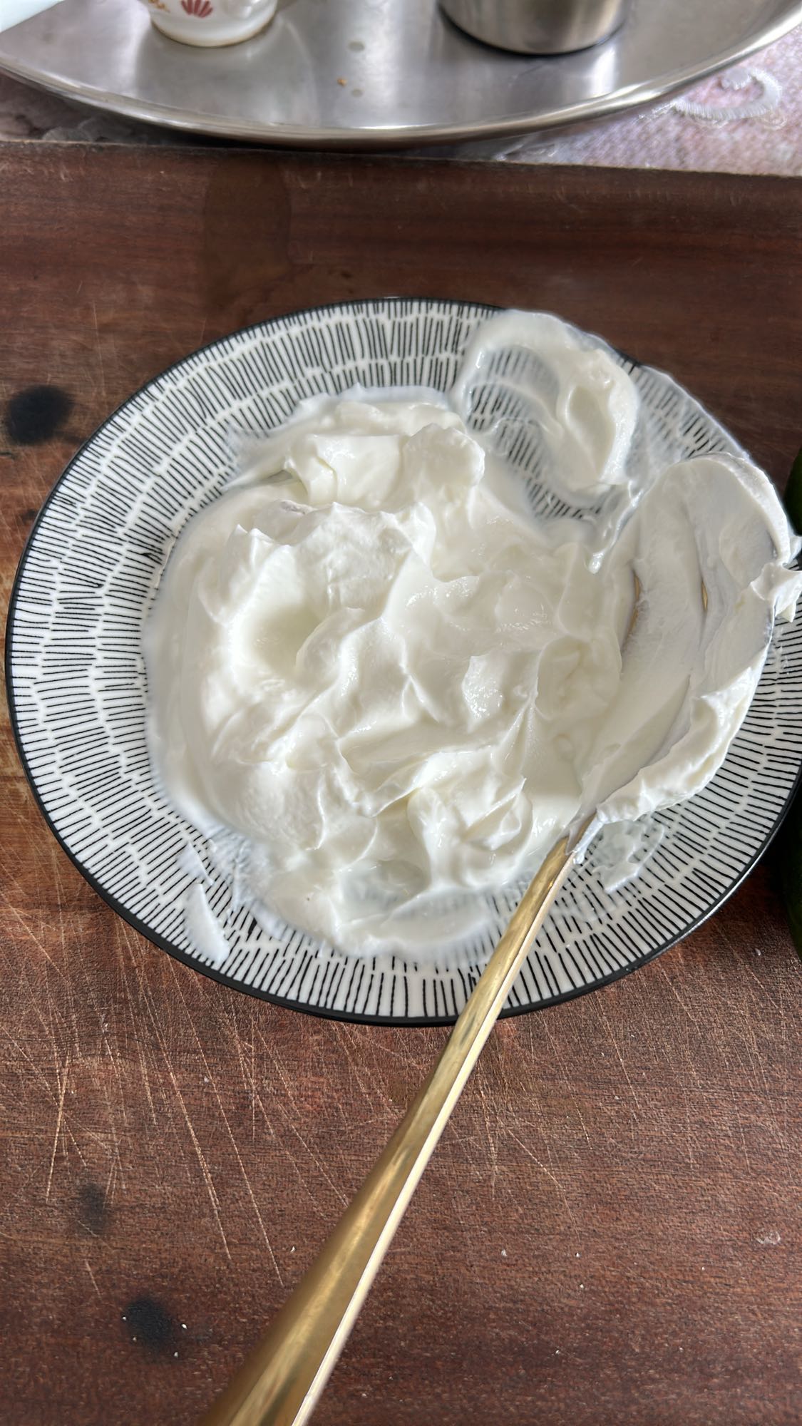 Plain Greek Yogurt Bowl