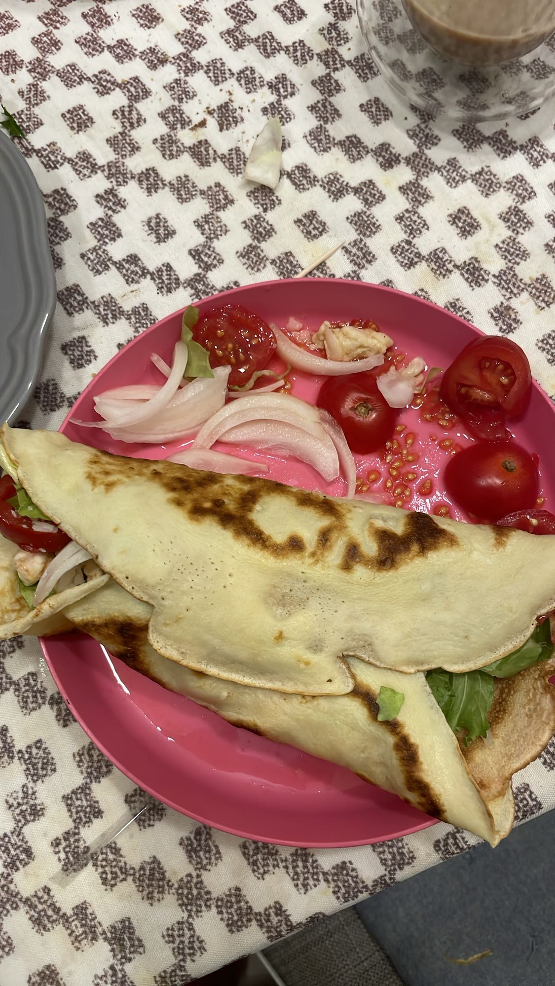 Clătite sărate cu legume