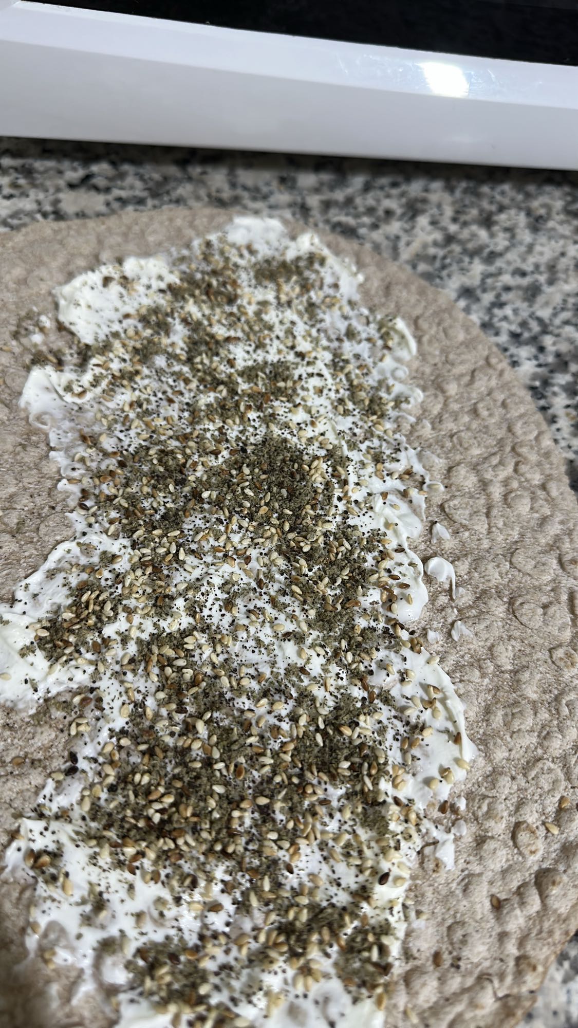 Labneh Za'atar Flatbread