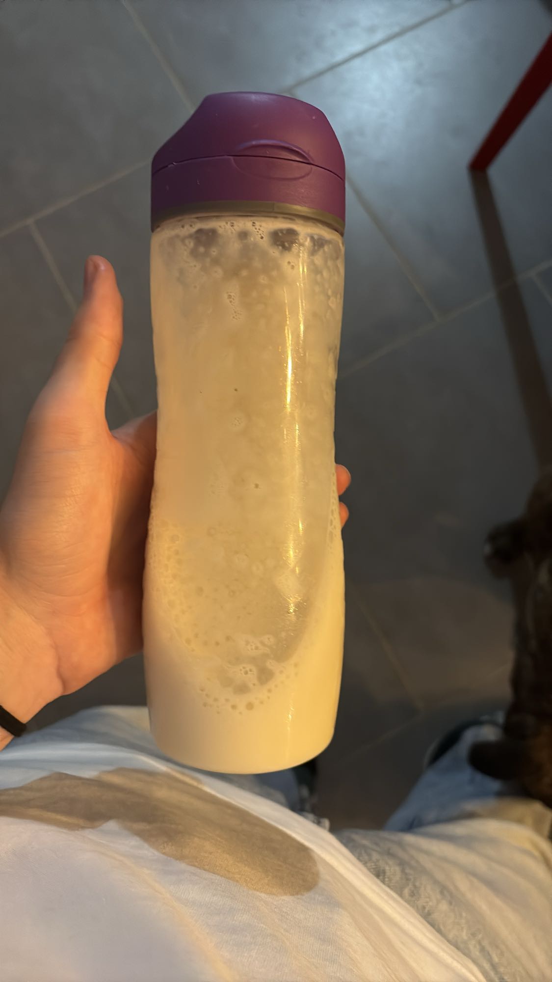 shake protéiné banane