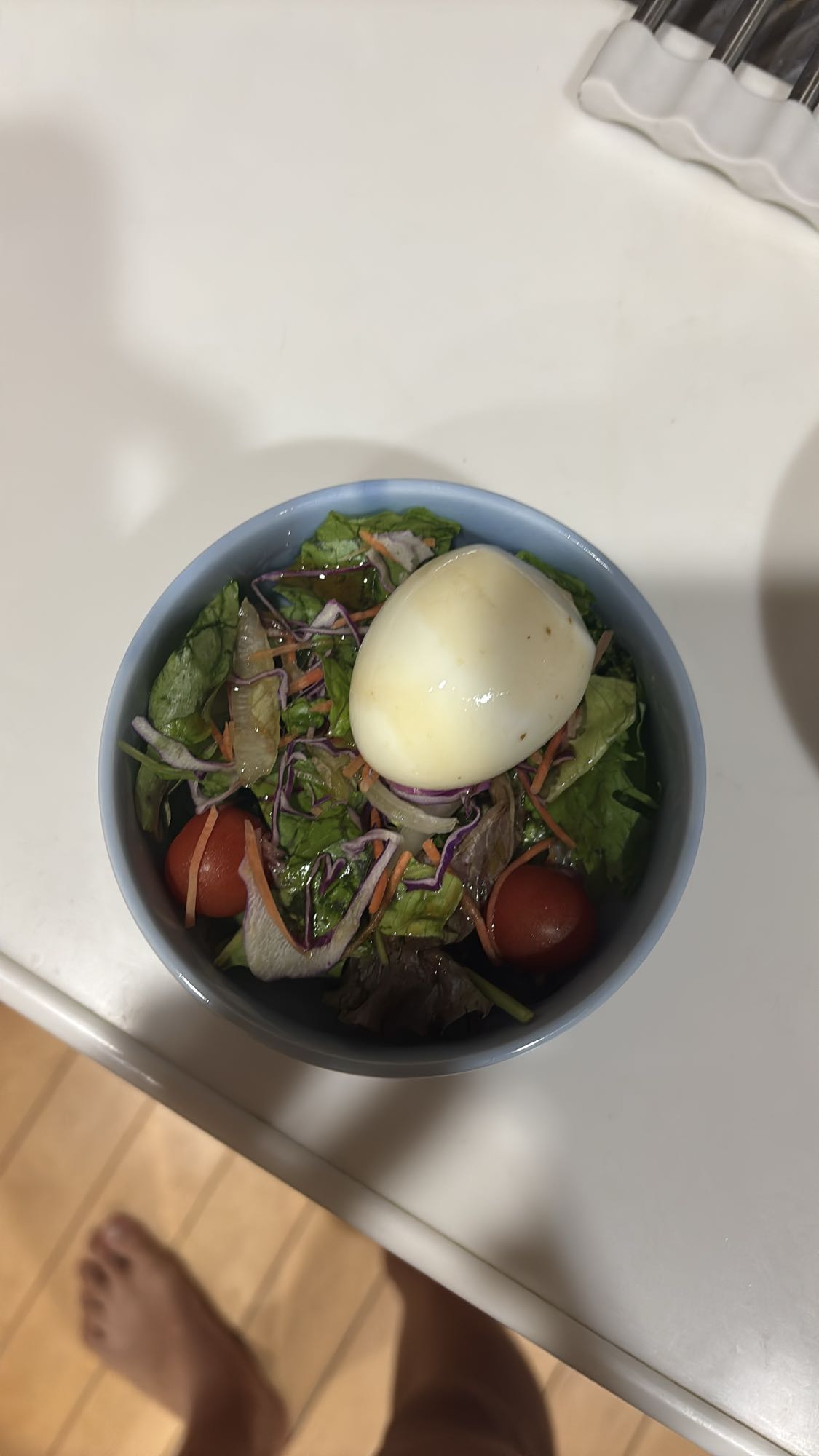 ゆで卵サラダボウル