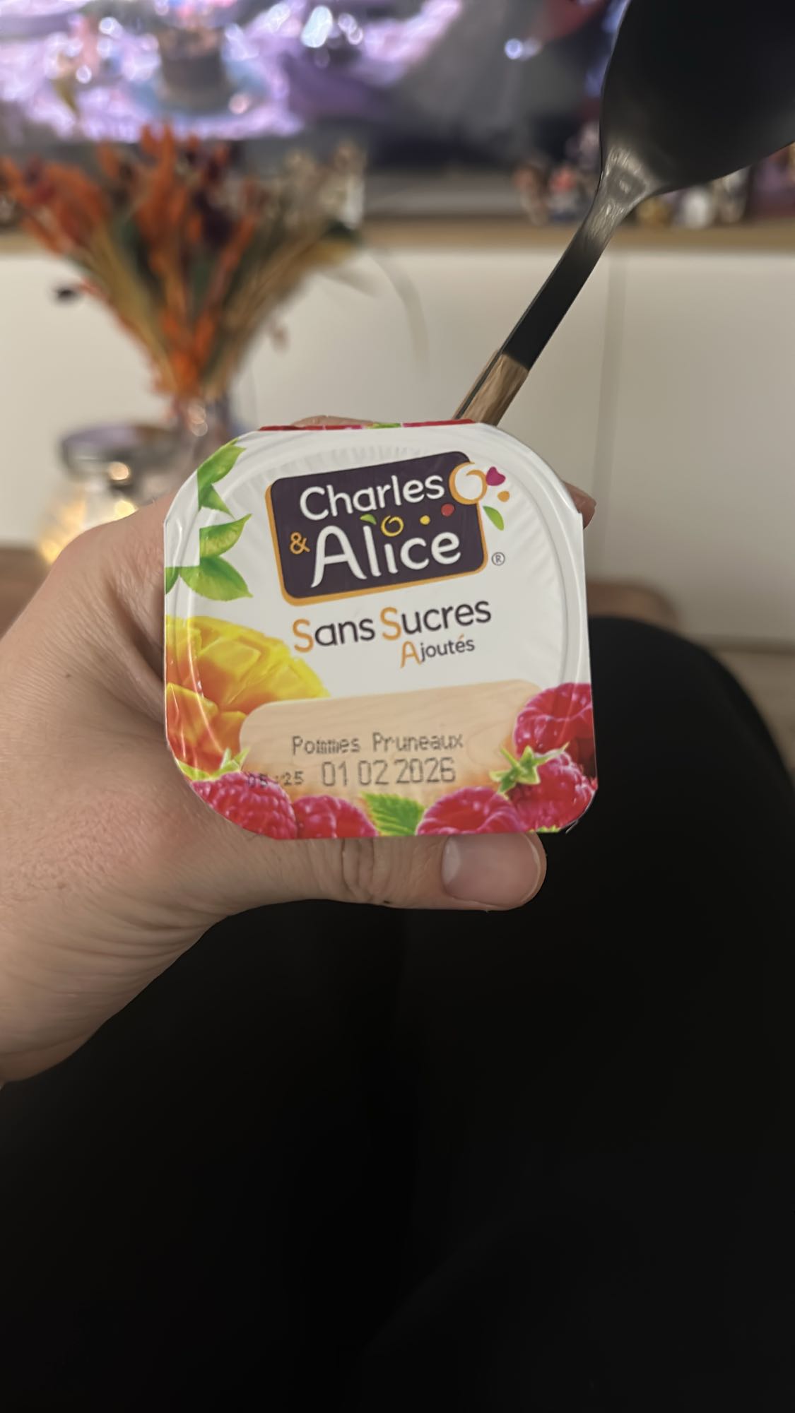 Compote pommes pruneaux