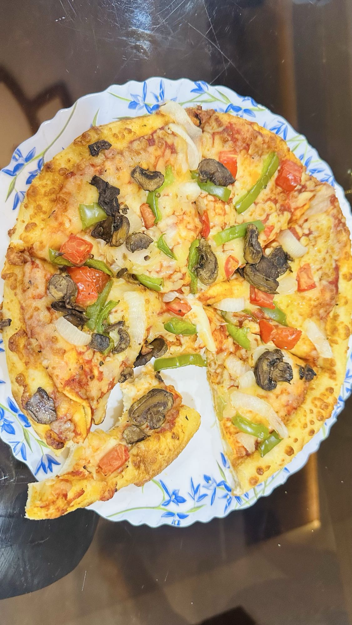 Veggie Cheese Pizza