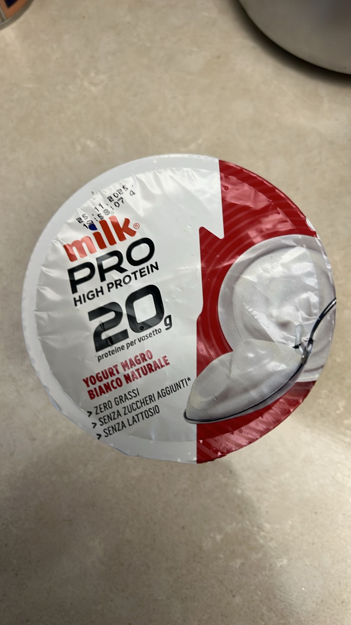 Yogurt magro proteico