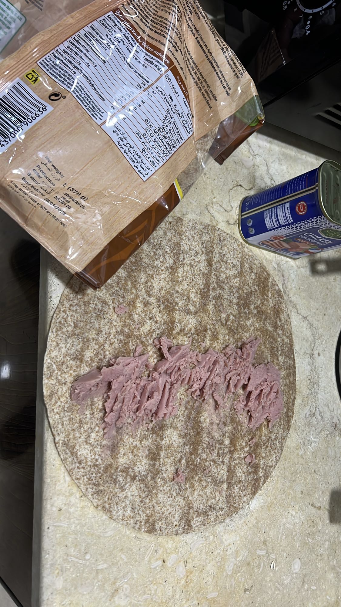 Chicken Luncheon Wrap