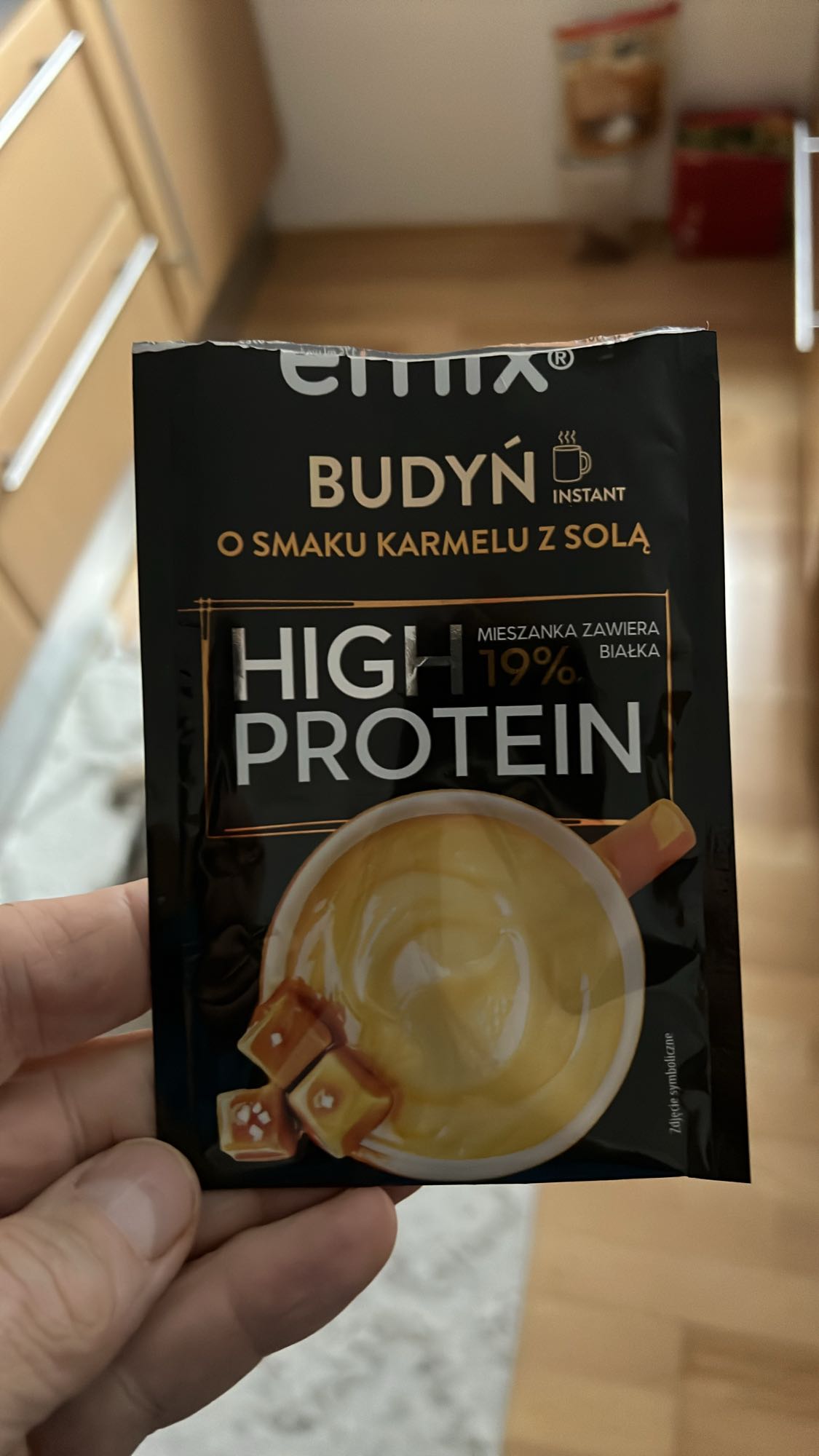 Budyń karmelowy proteinowy