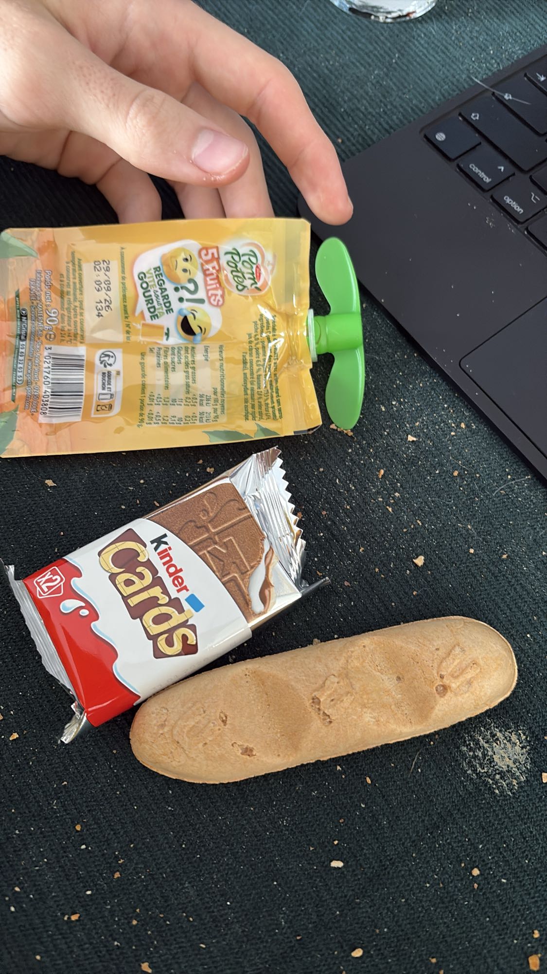 Goûter sucré rapide