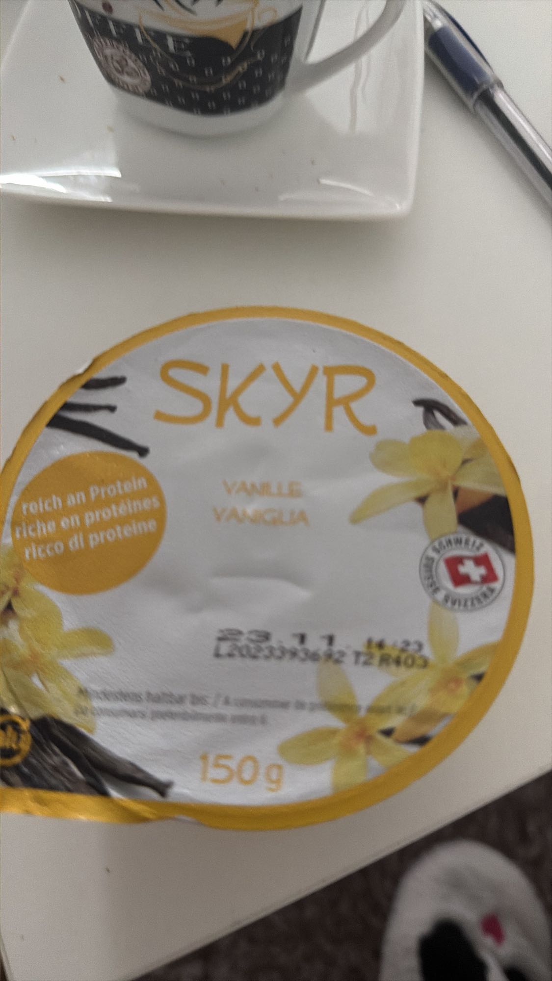 Skyr Vanille Becher