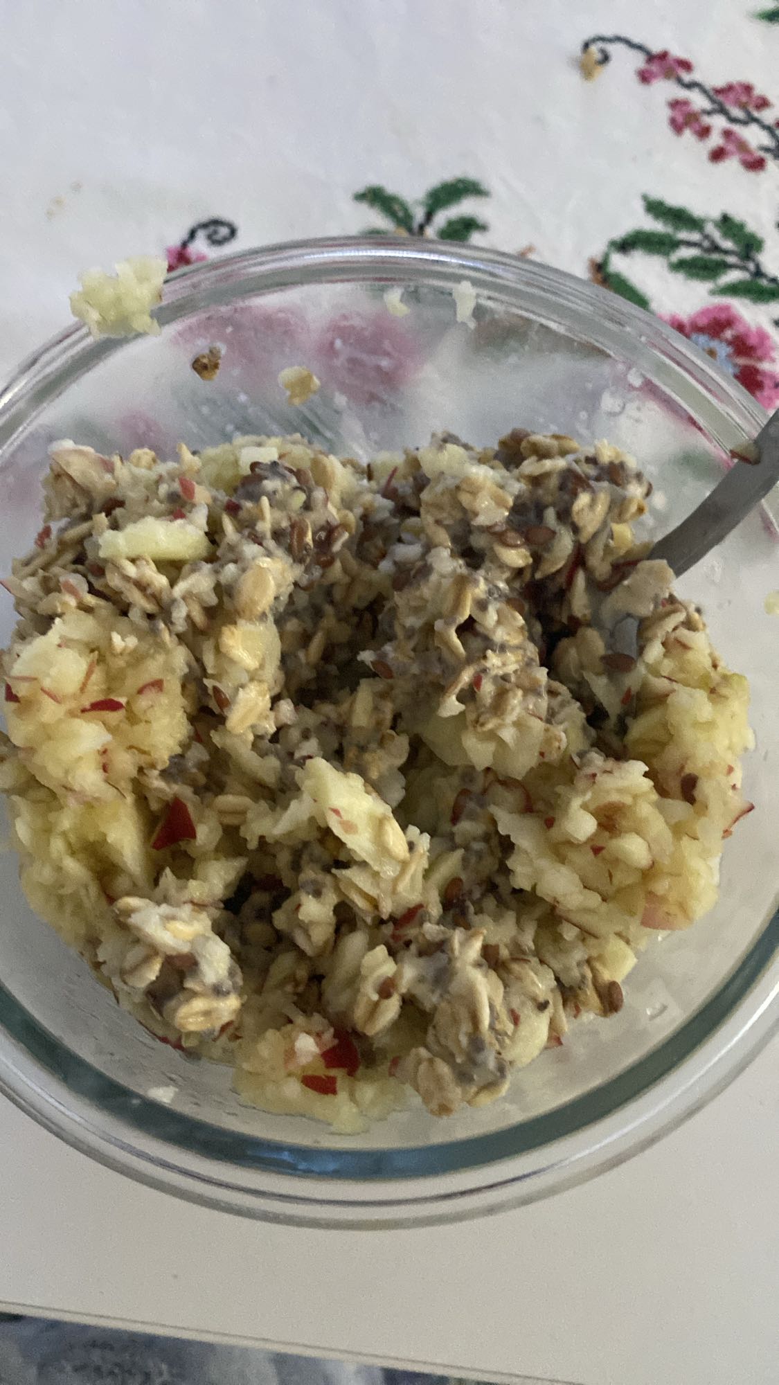 Owsianka z jabłkiem