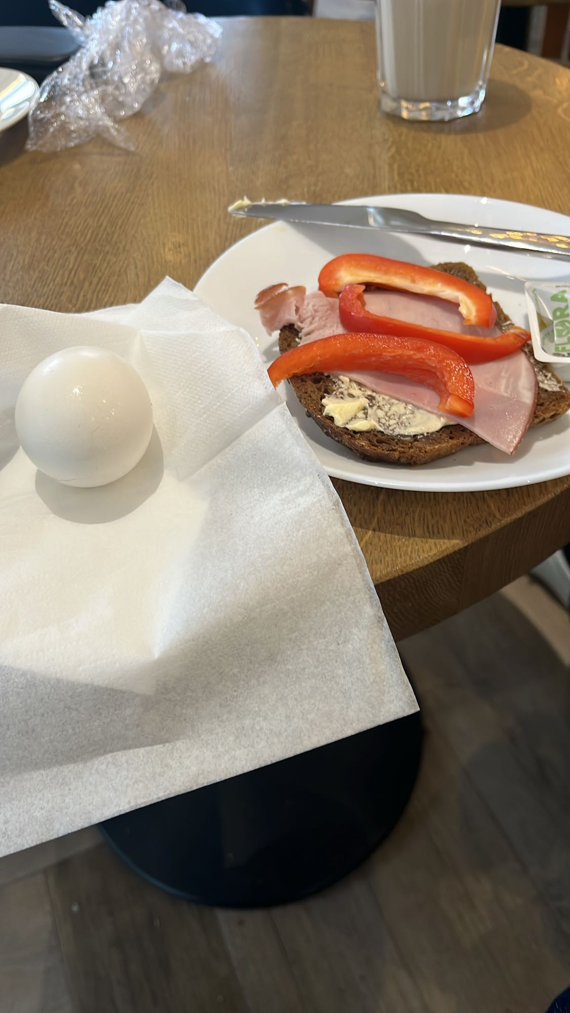 Frukostsmörgås med ägg