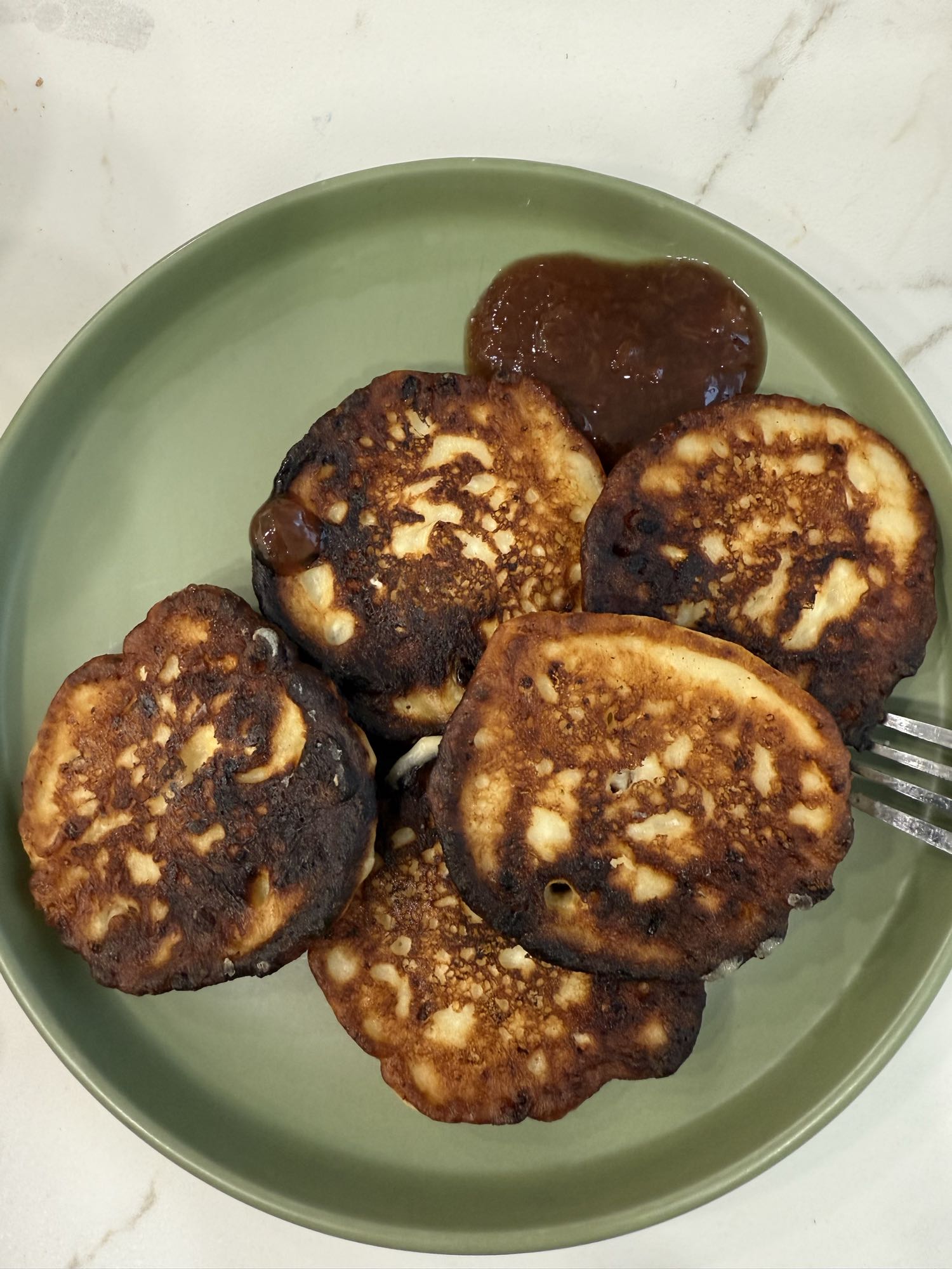 Сырники с вареньем