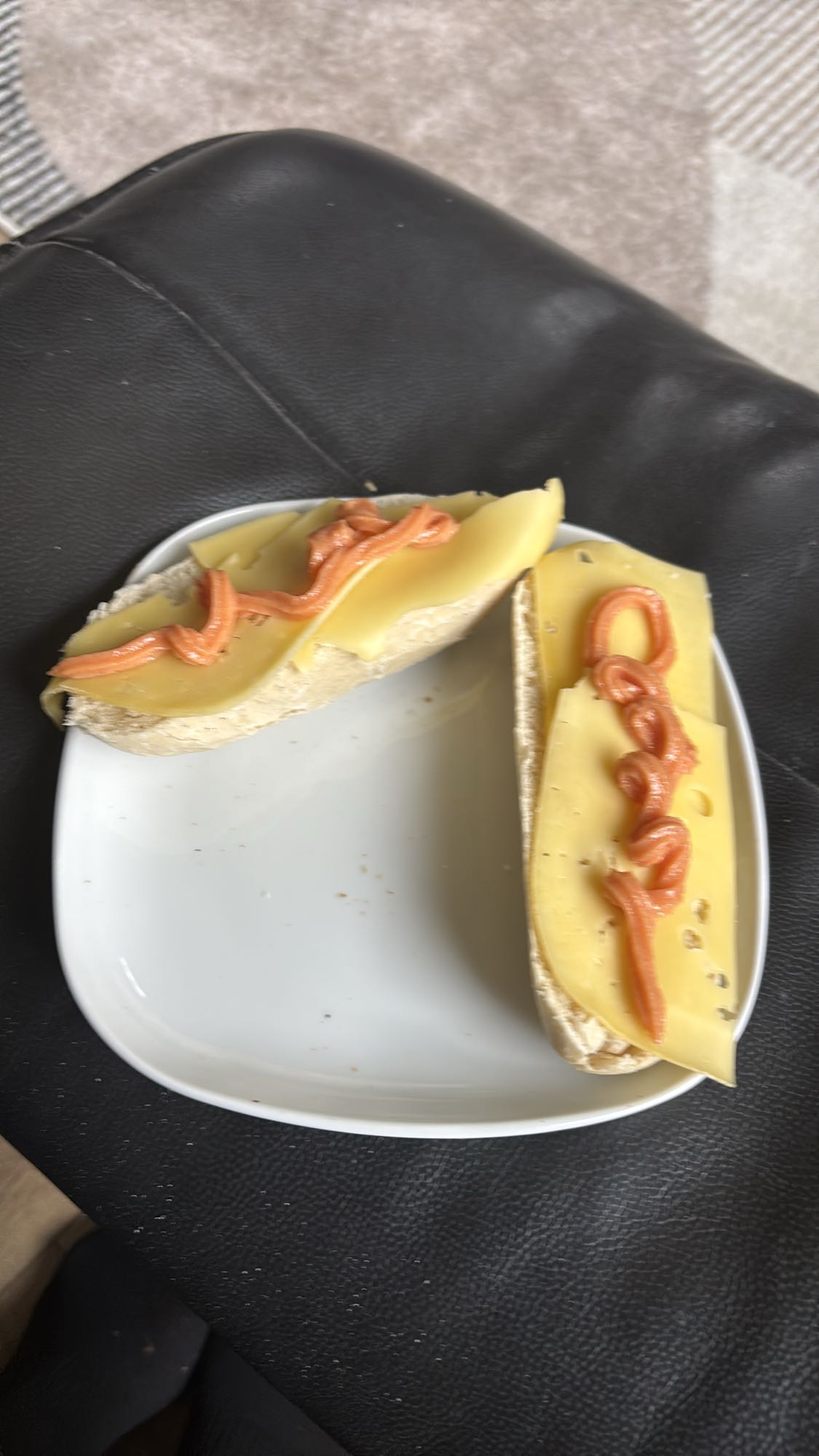 Ostesmørbrød med kaviar