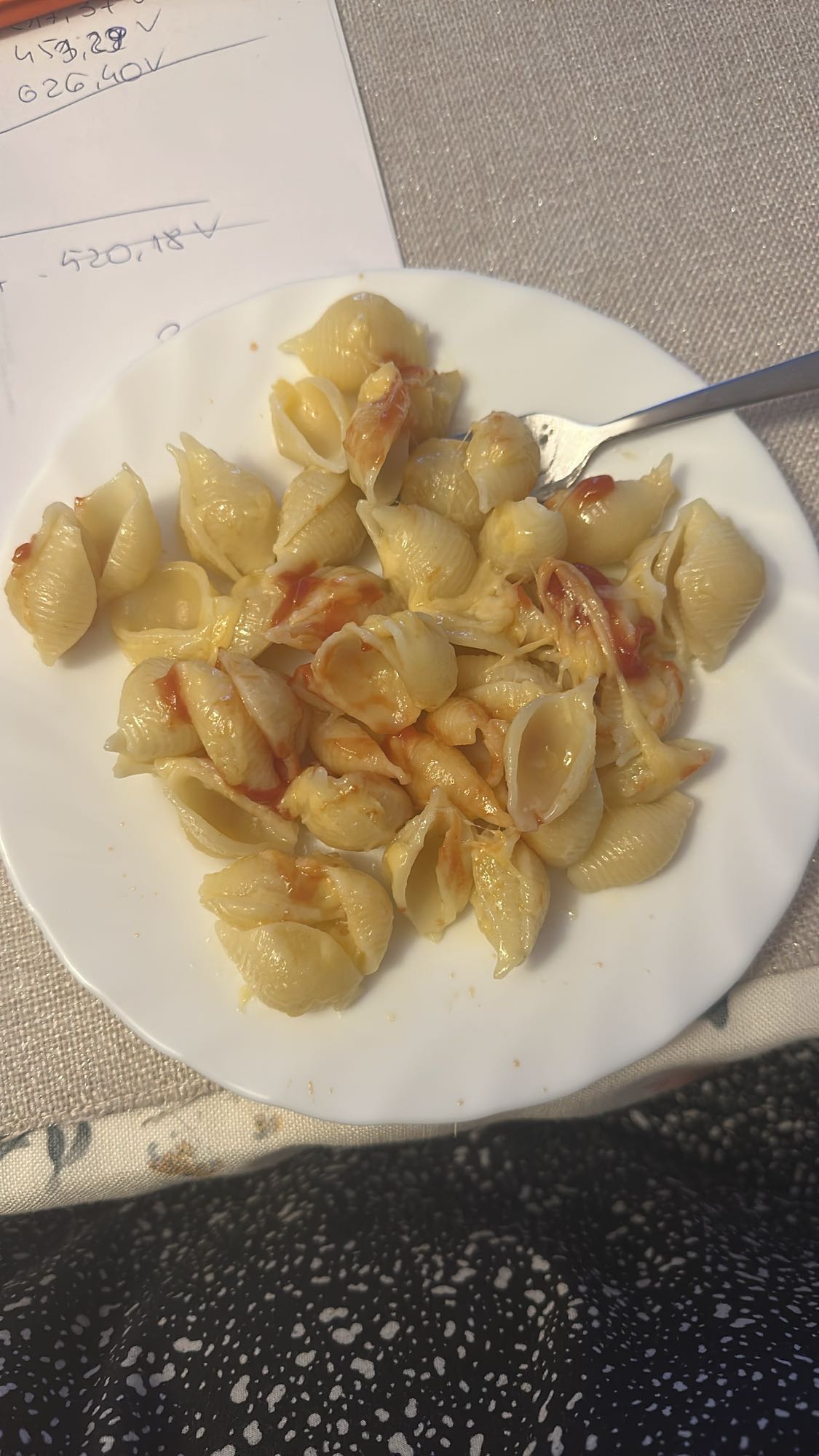 muszle makaronowe z serem