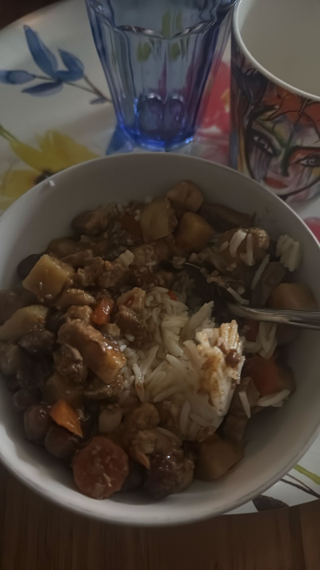 Kycklinggryta med ris