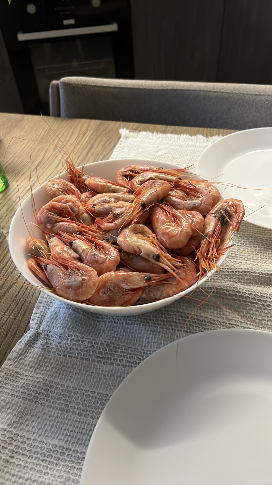 варёные креветки