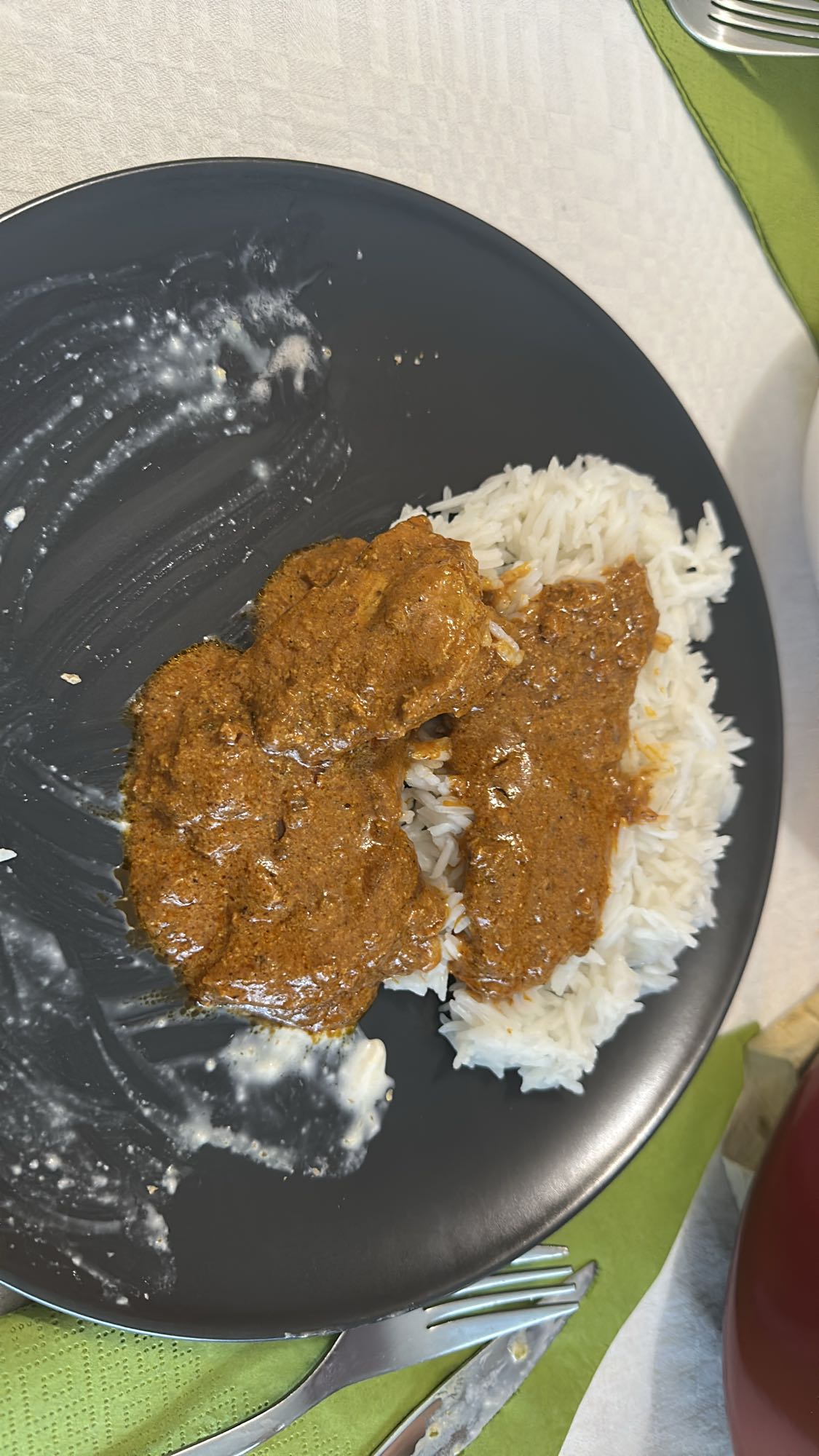Butter Chicken with Rice
