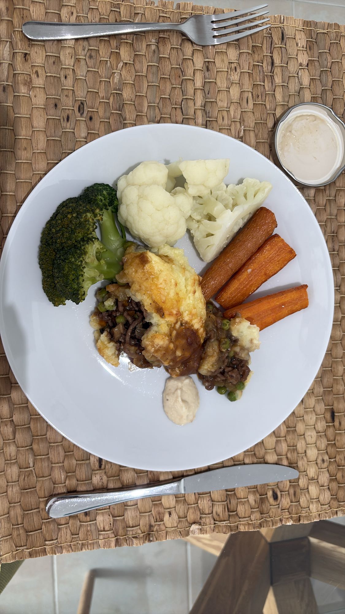 Shepherd's Pie & Veggies