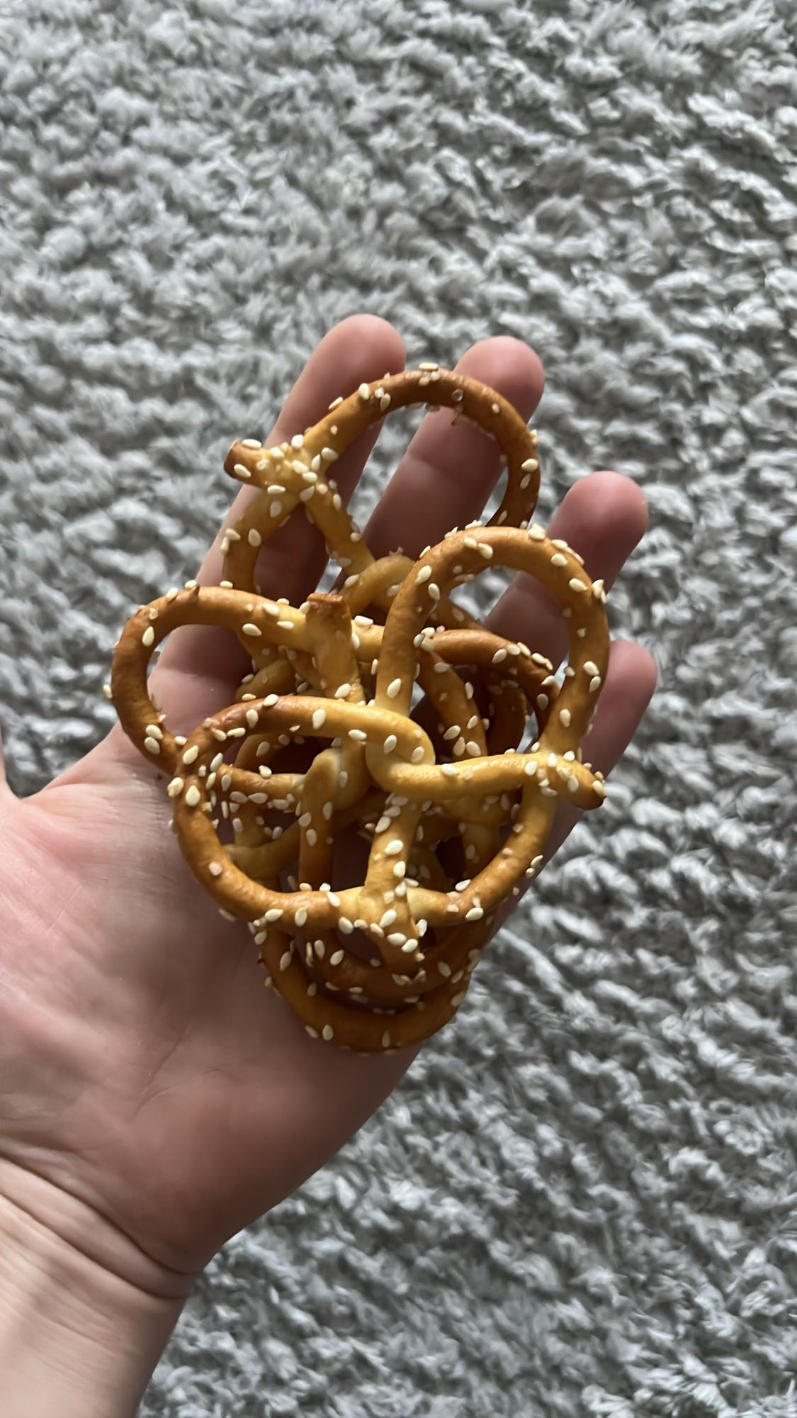 Sesam Brezeln Snack