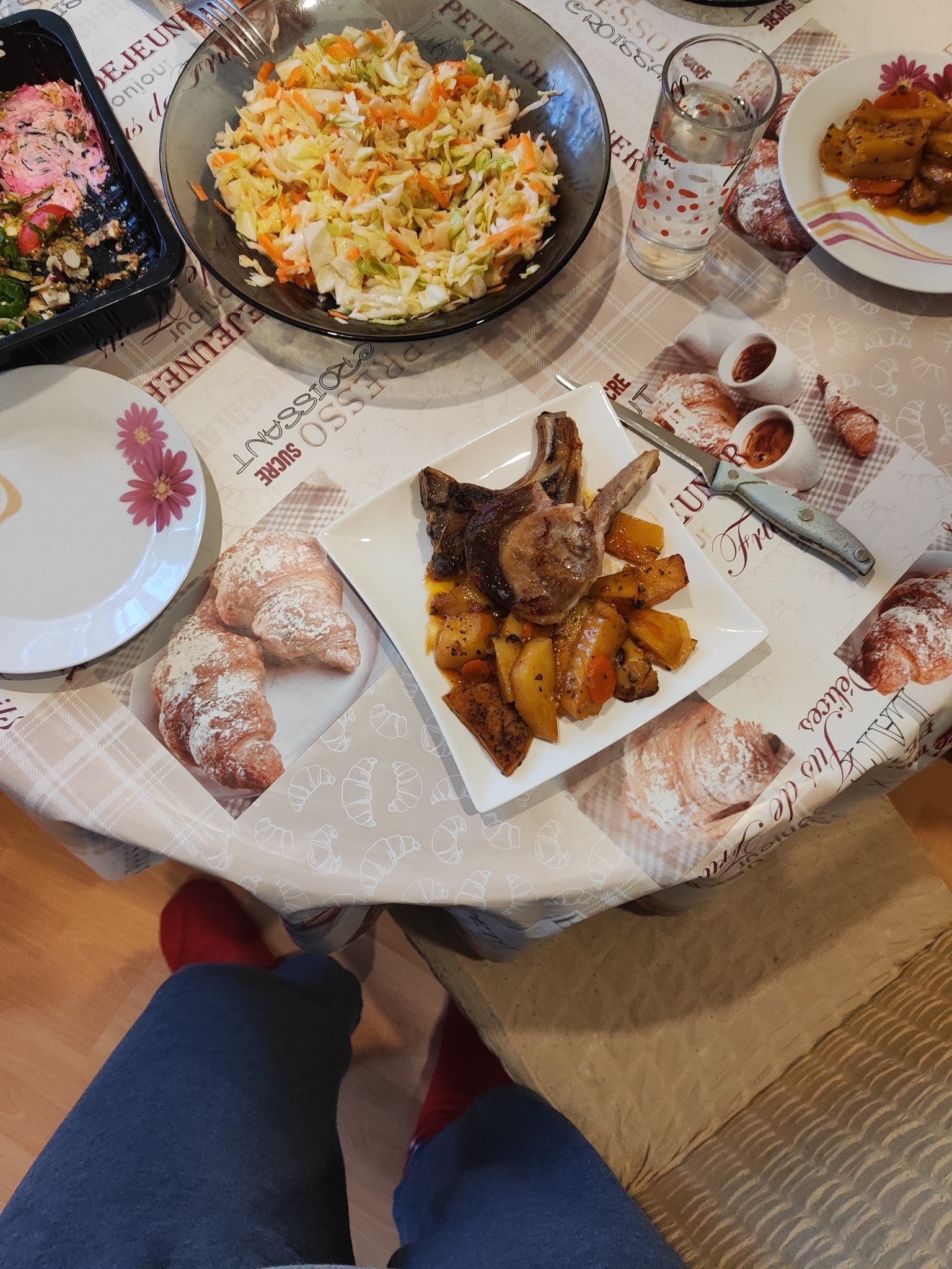 Lamb Chop with Salad