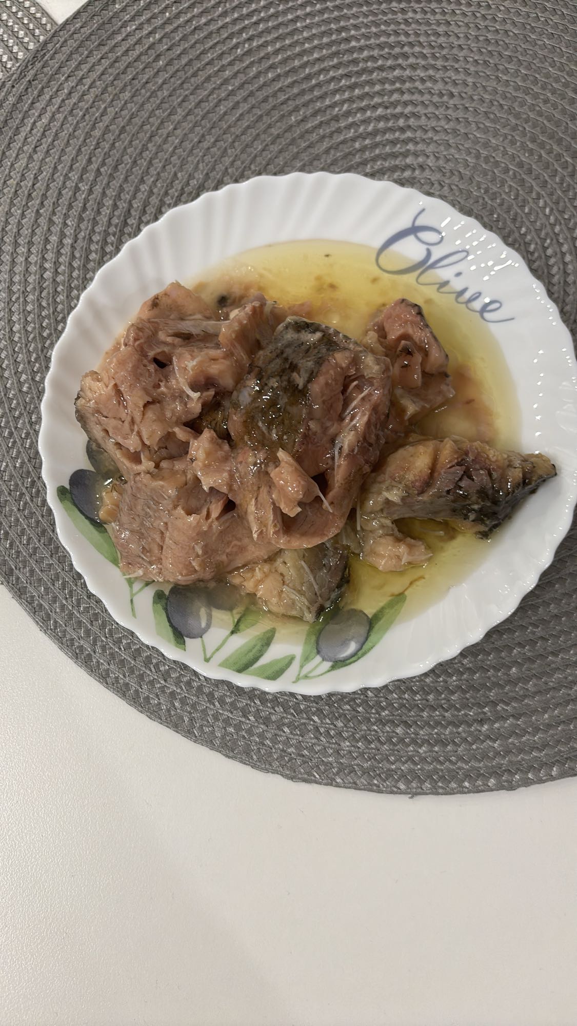 gotowany łosoś w oleju