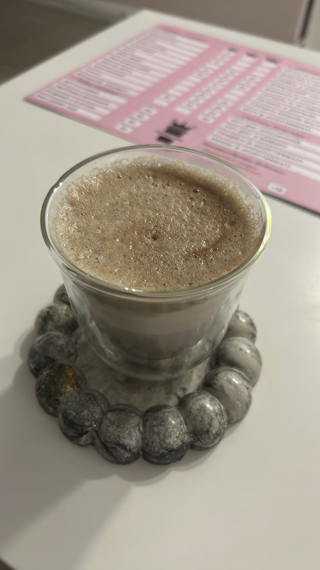 шоколадный латте