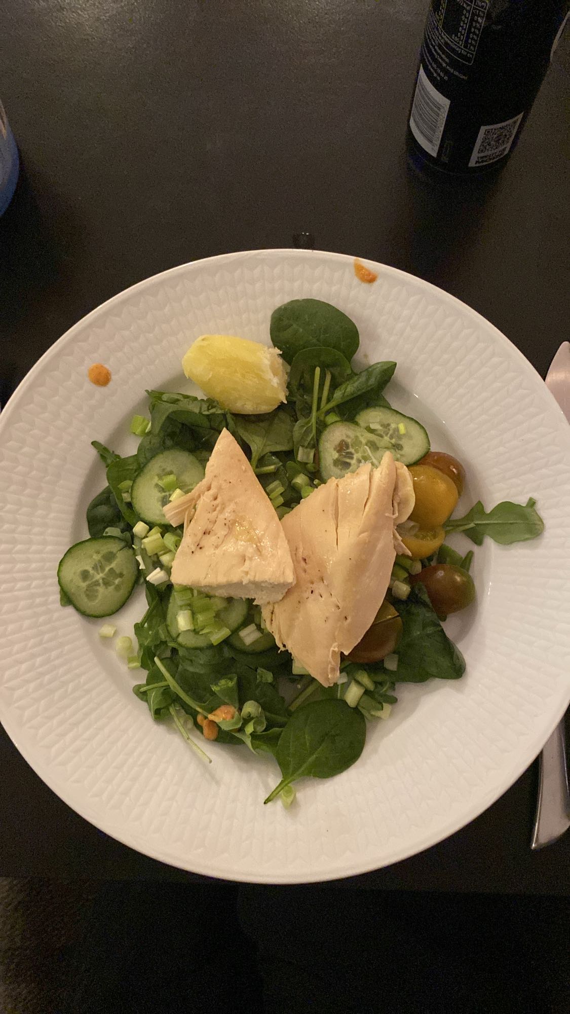 Kycklingsallad med grönsaker