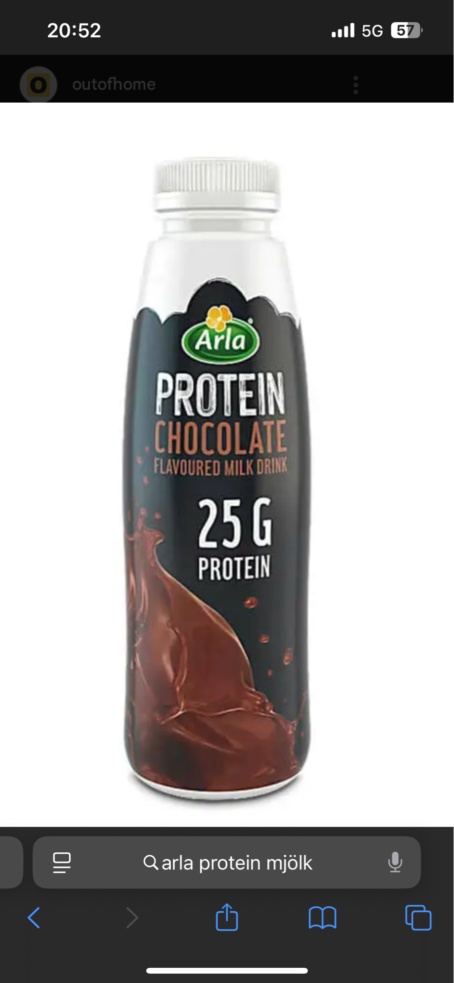 Arla proteinmjölk choklad