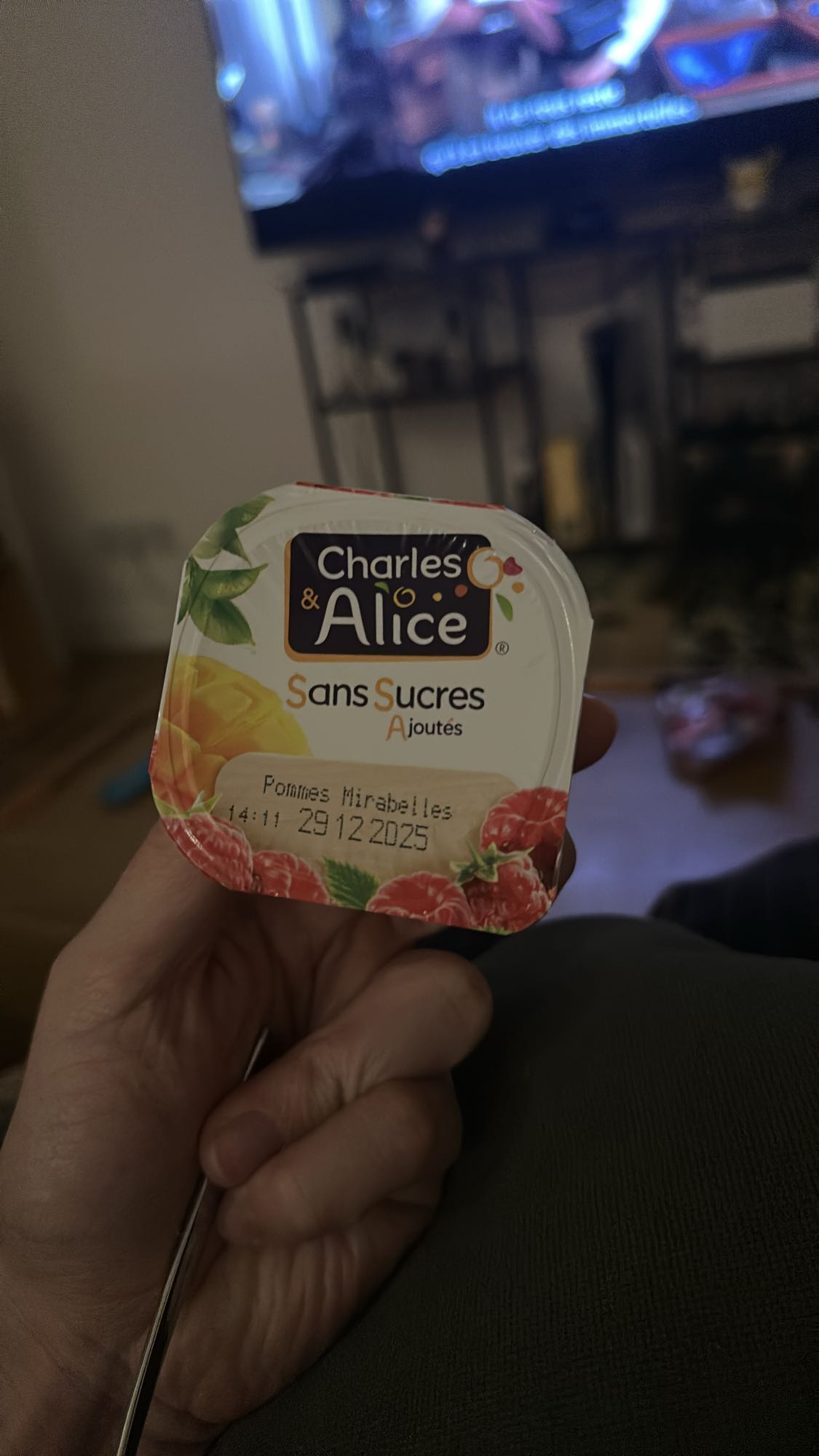 Compote pommes mirabelles