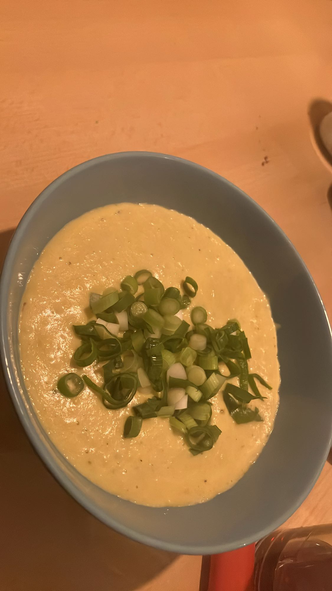 sopa cremosa de milho