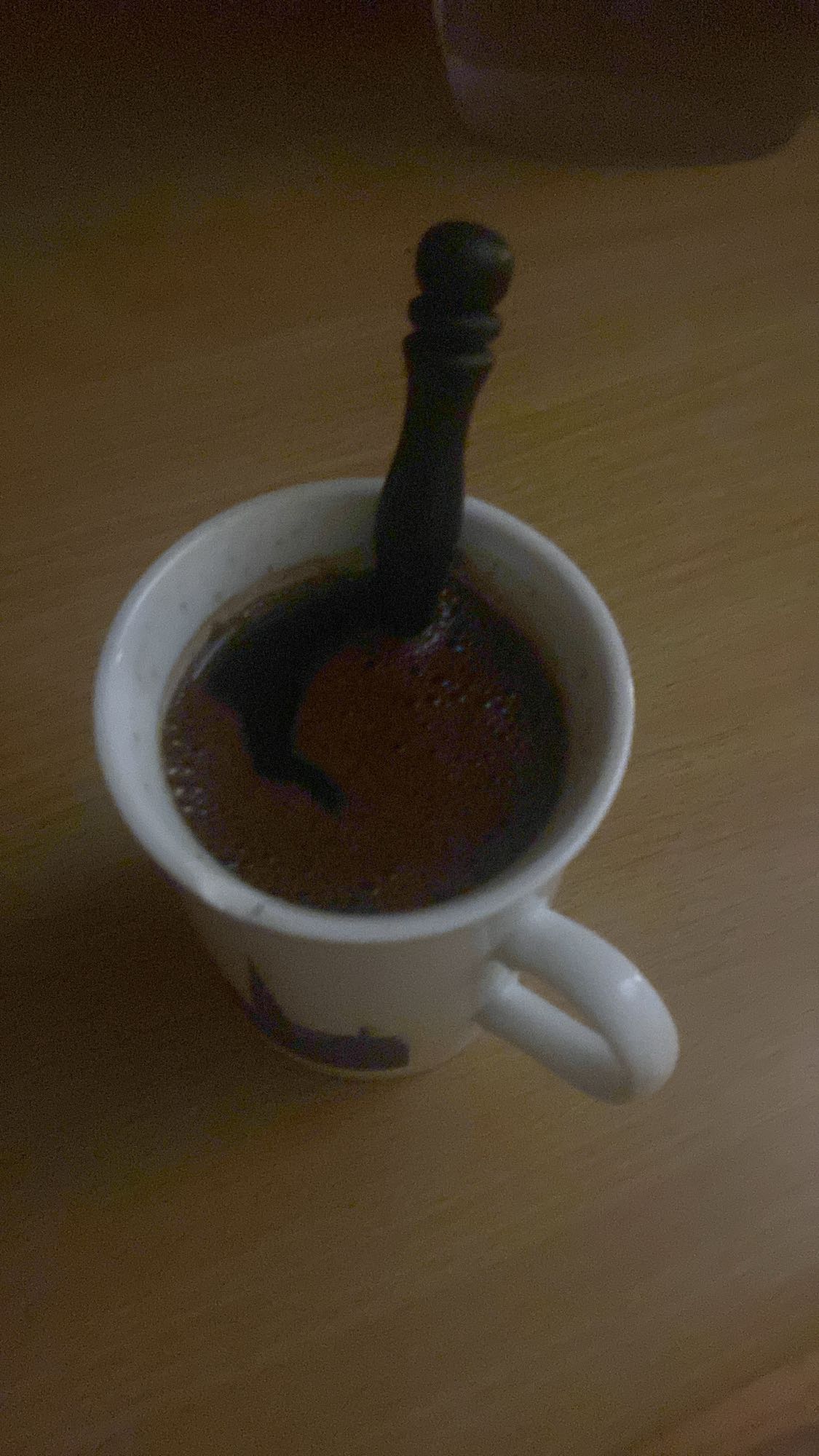 filiżanka czarnej kawy