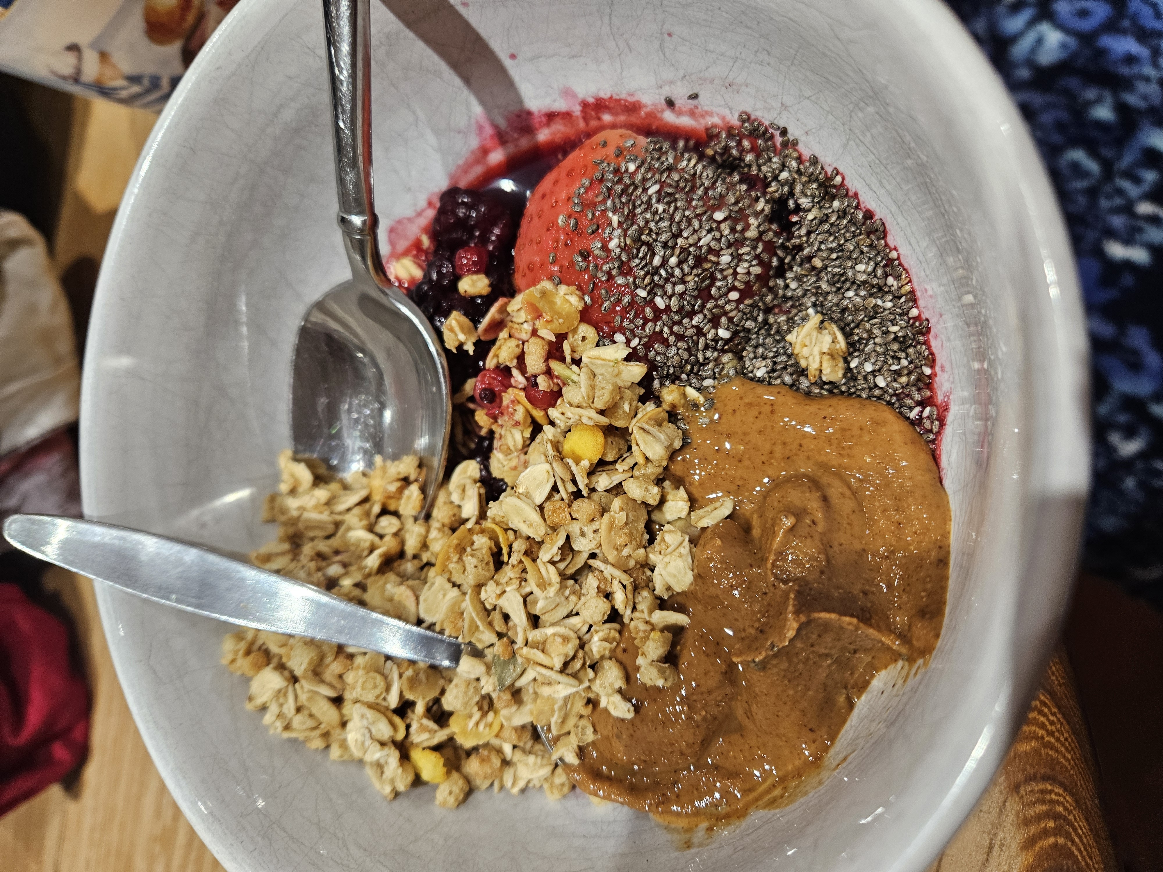 Berry Granola Nut Bowl