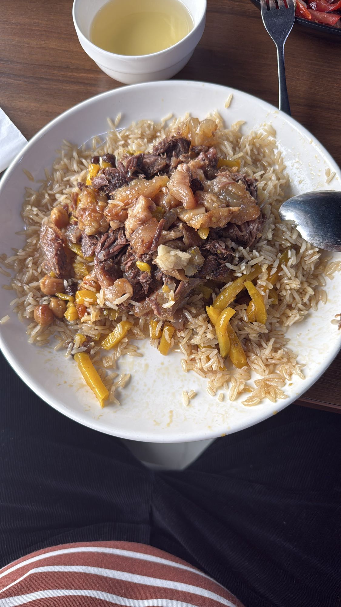 плов с говядиной