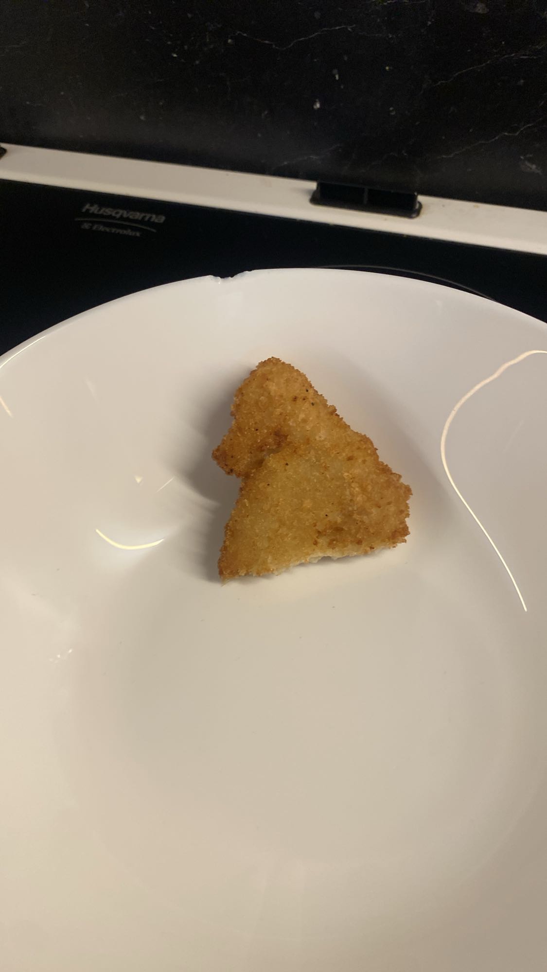 Panerad kycklingbit