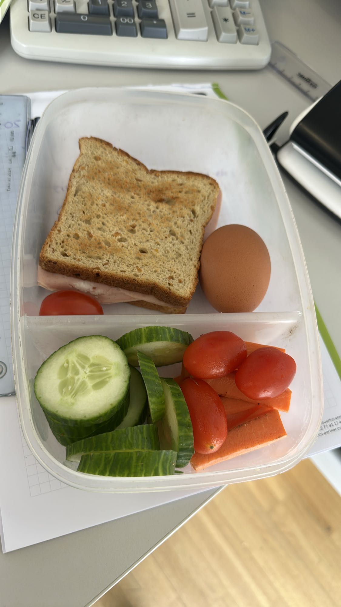 Sandwich mit Gemüse