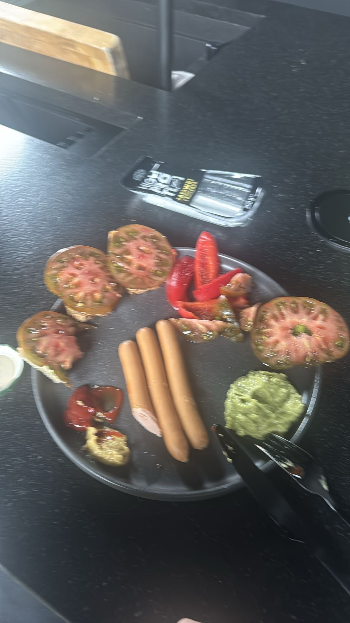 Parówki z warzywami