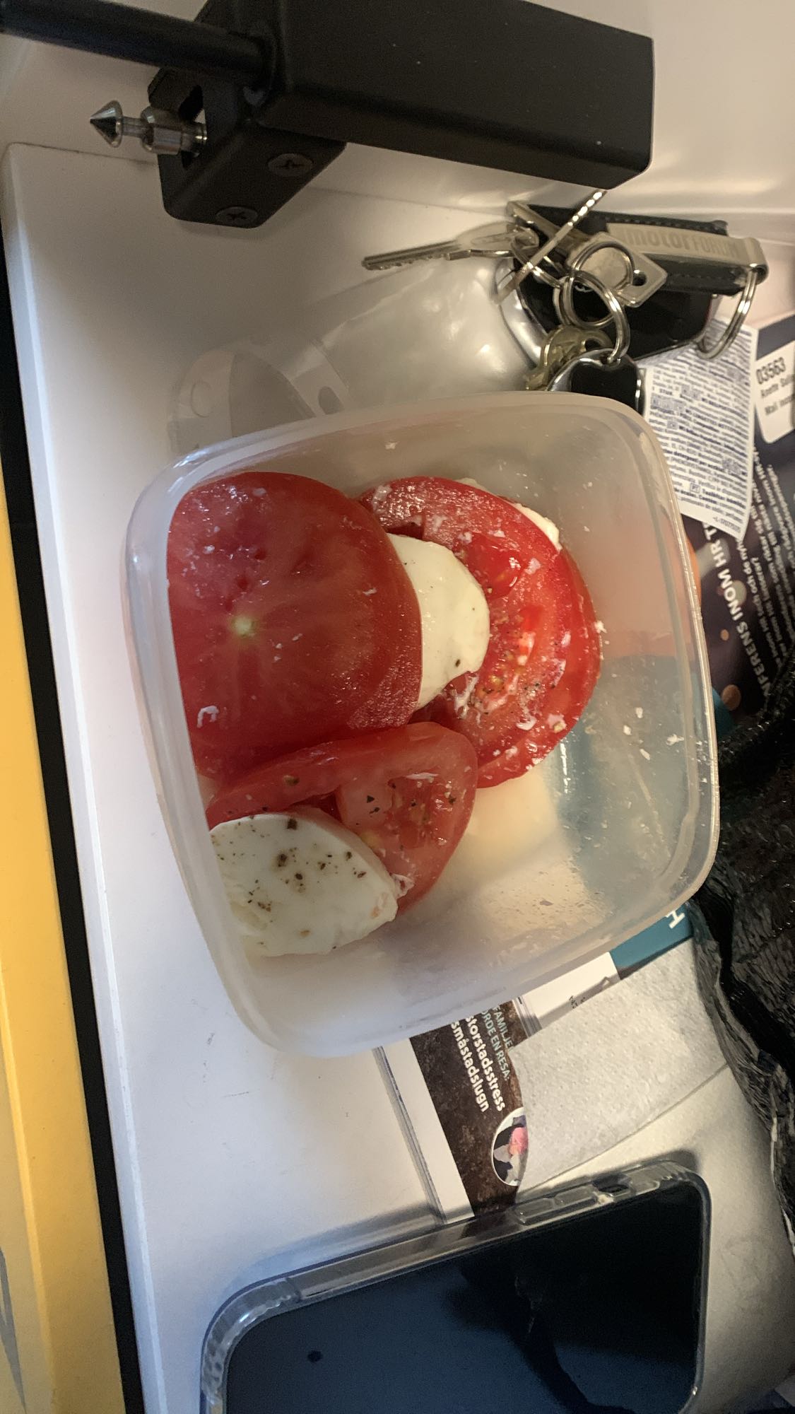 Tomat och mozzarella