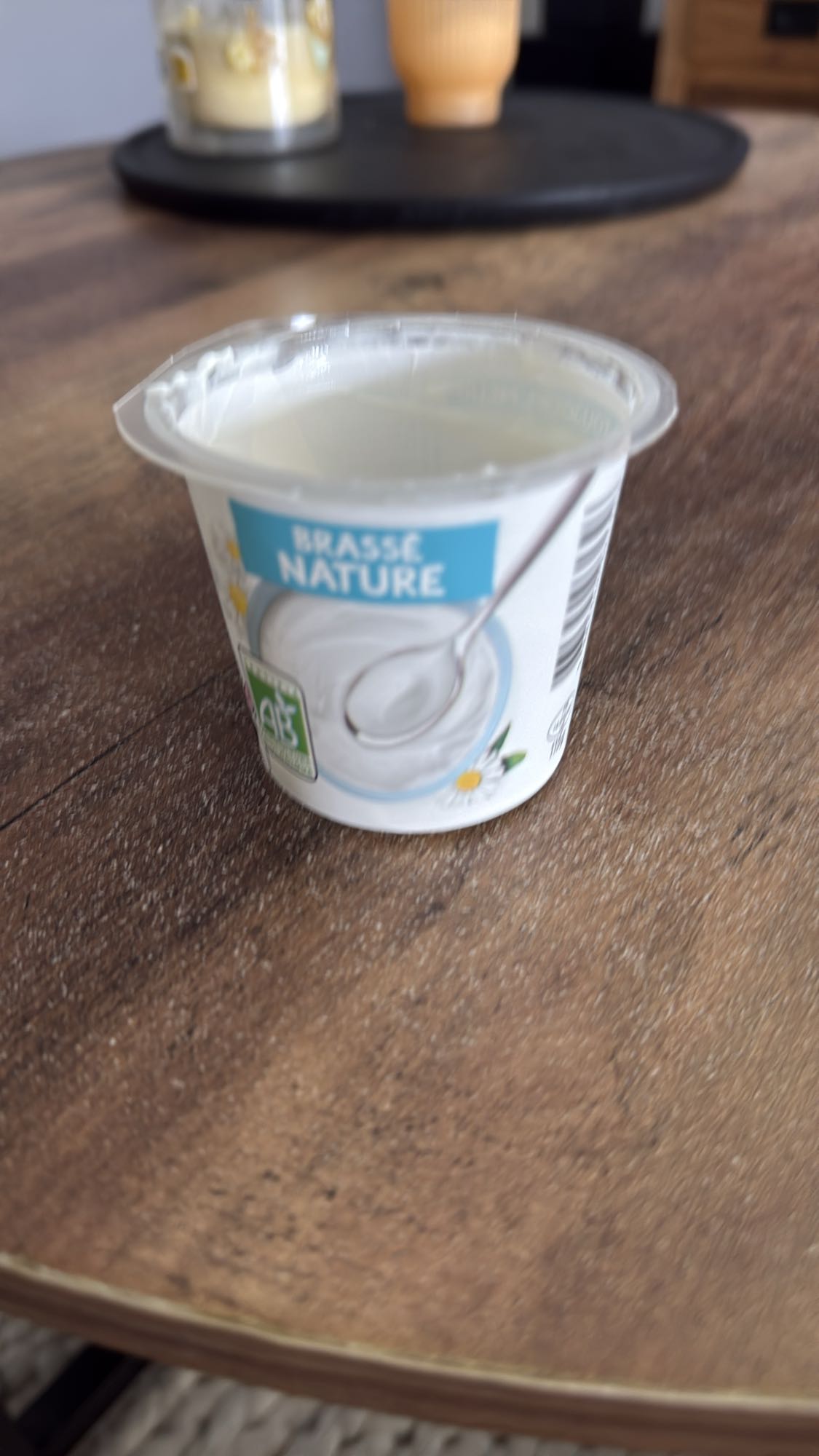 Yaourt nature brassé