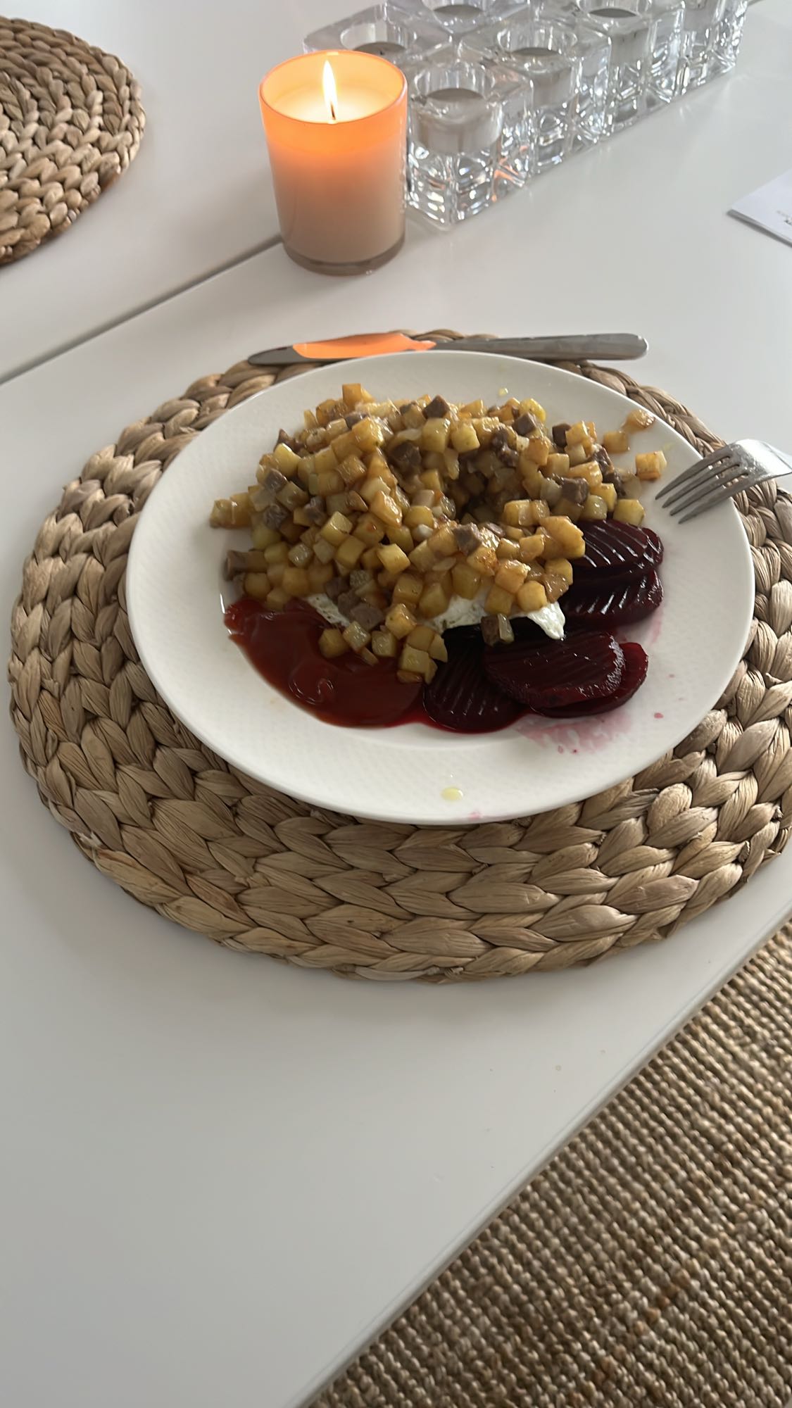 Biffpytt med rödbetor