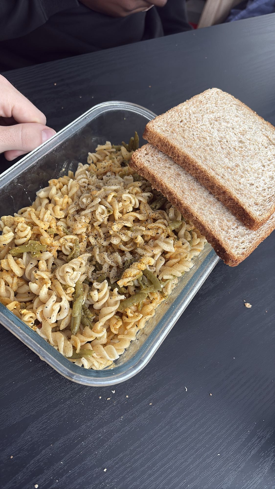 Pâtes et pain complet