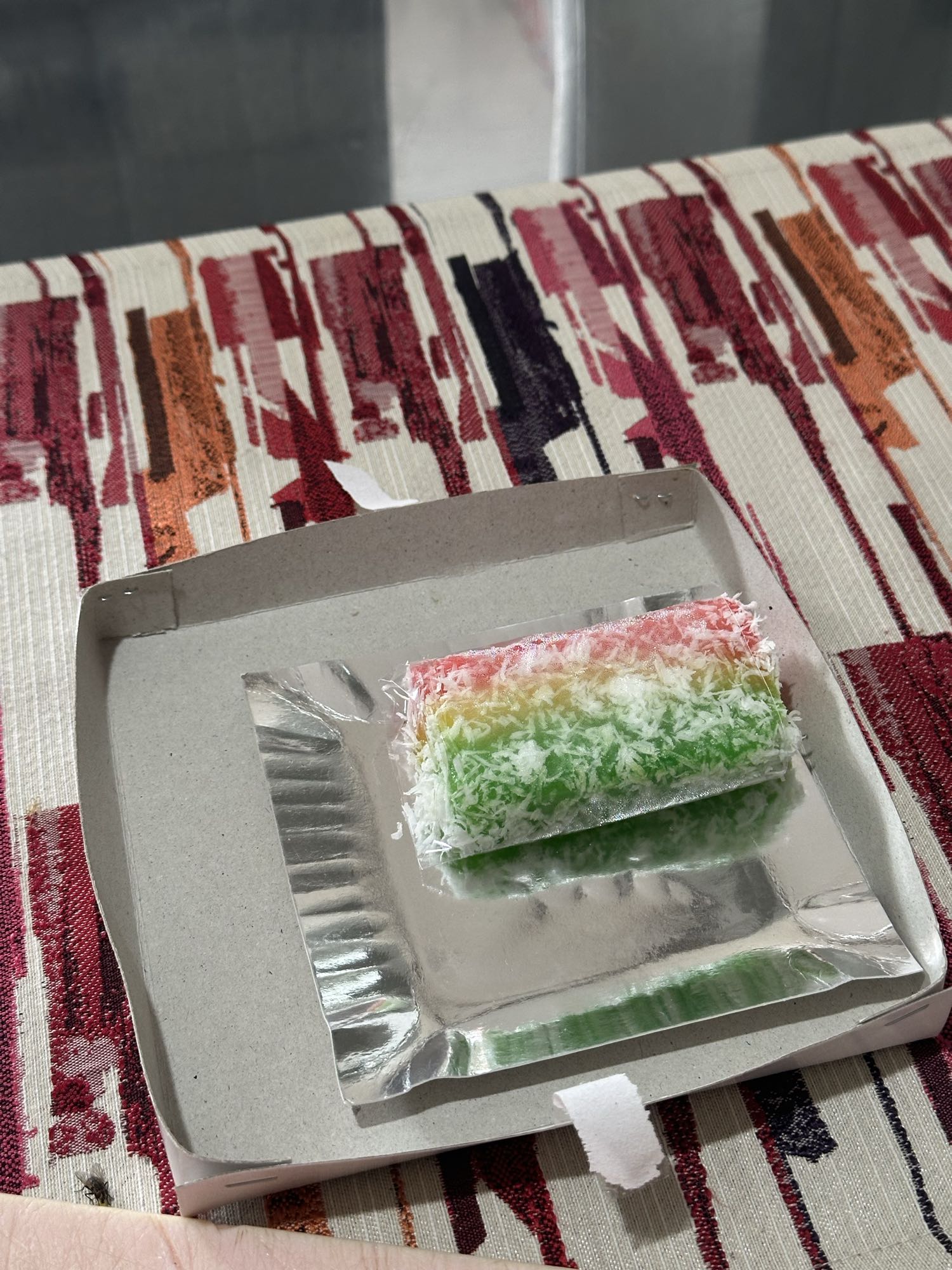 Rainbow Coconut Roll