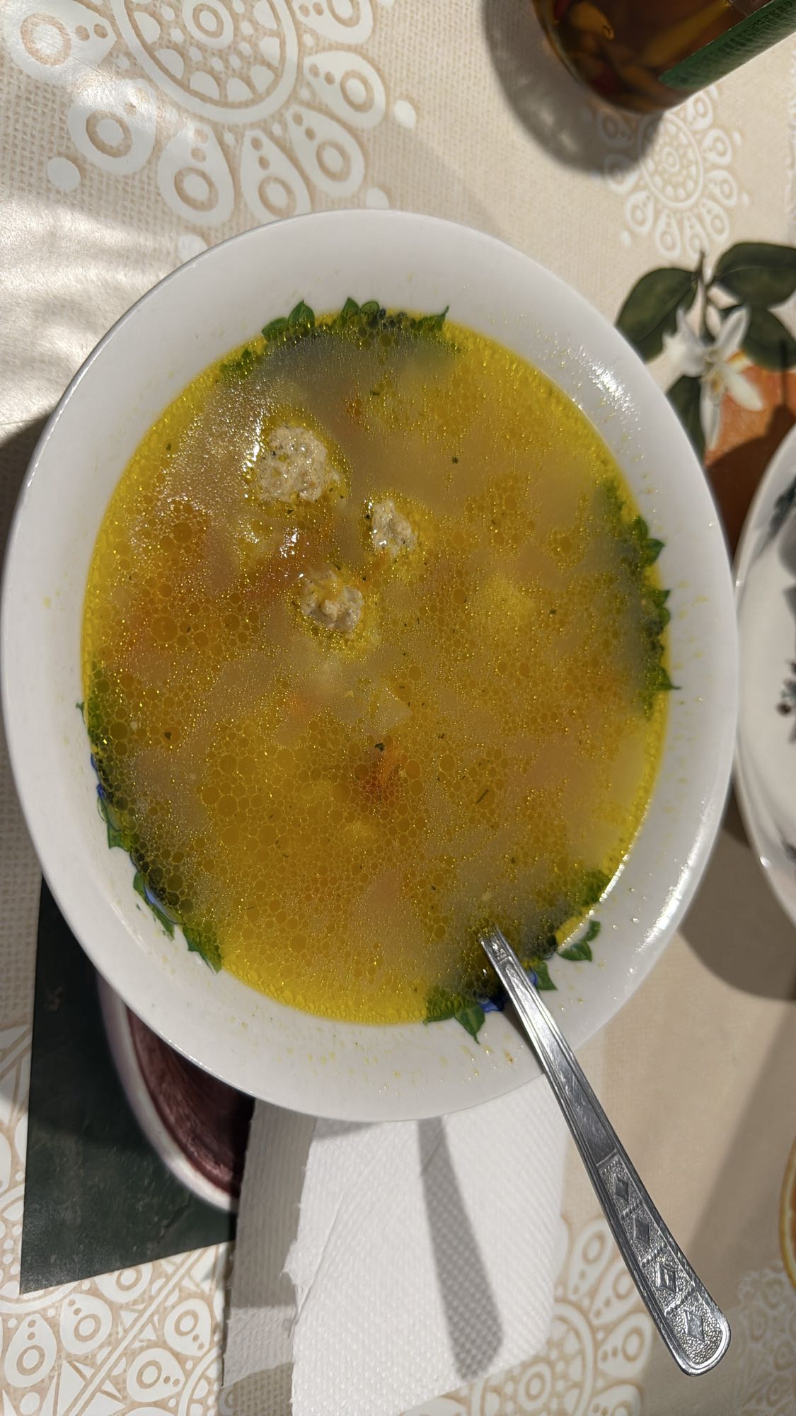 Ciorbă cu perișoare