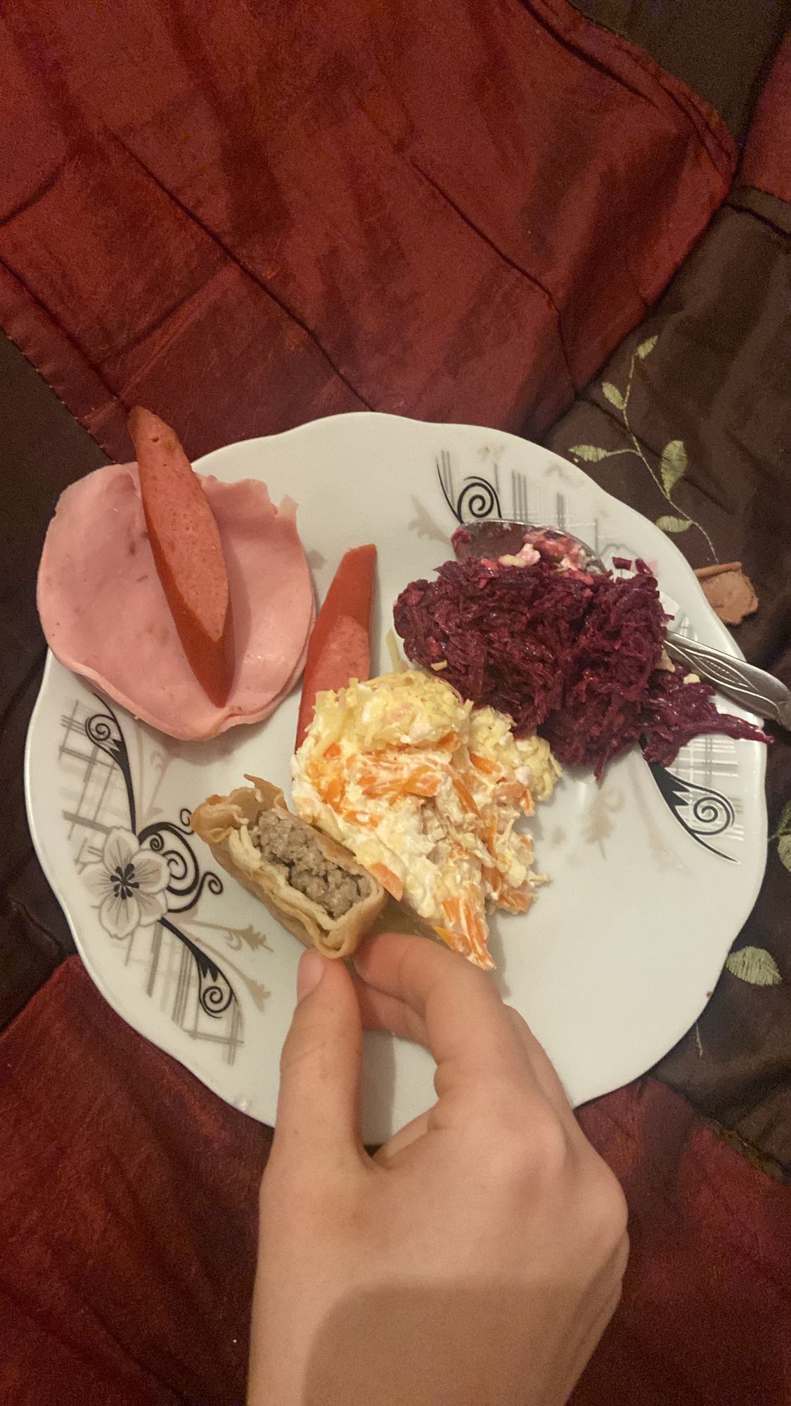 Karışık atıştırmalık tabak