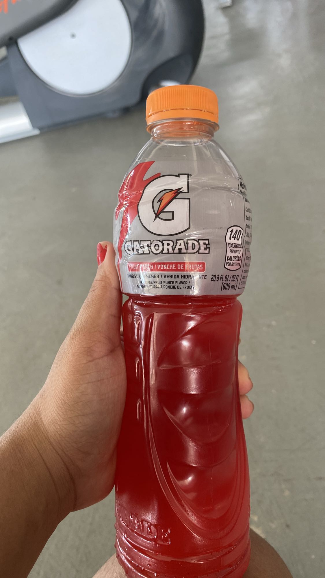 Gatorade ponche frutas