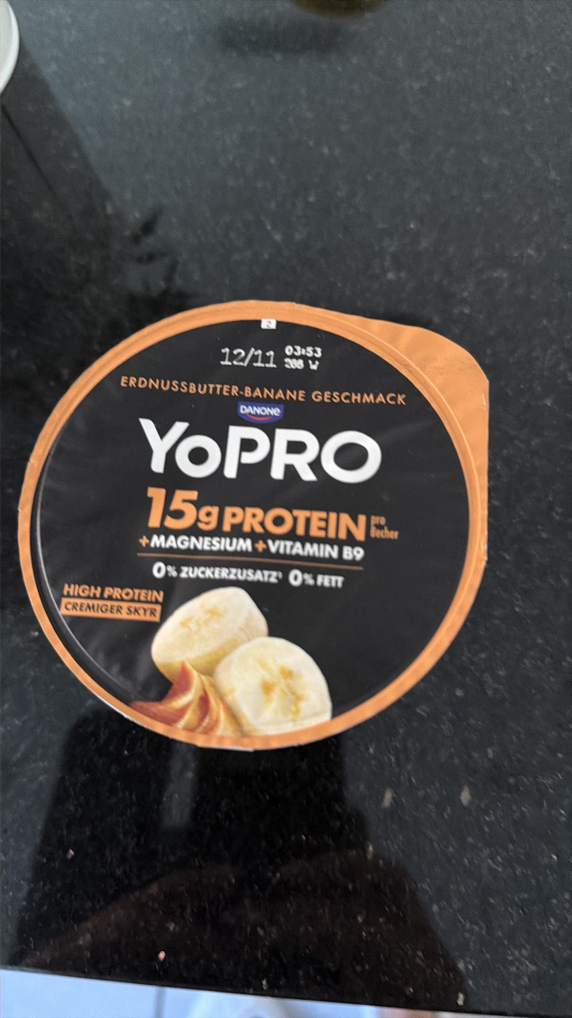 YoPro Erdnussbutter-Banane