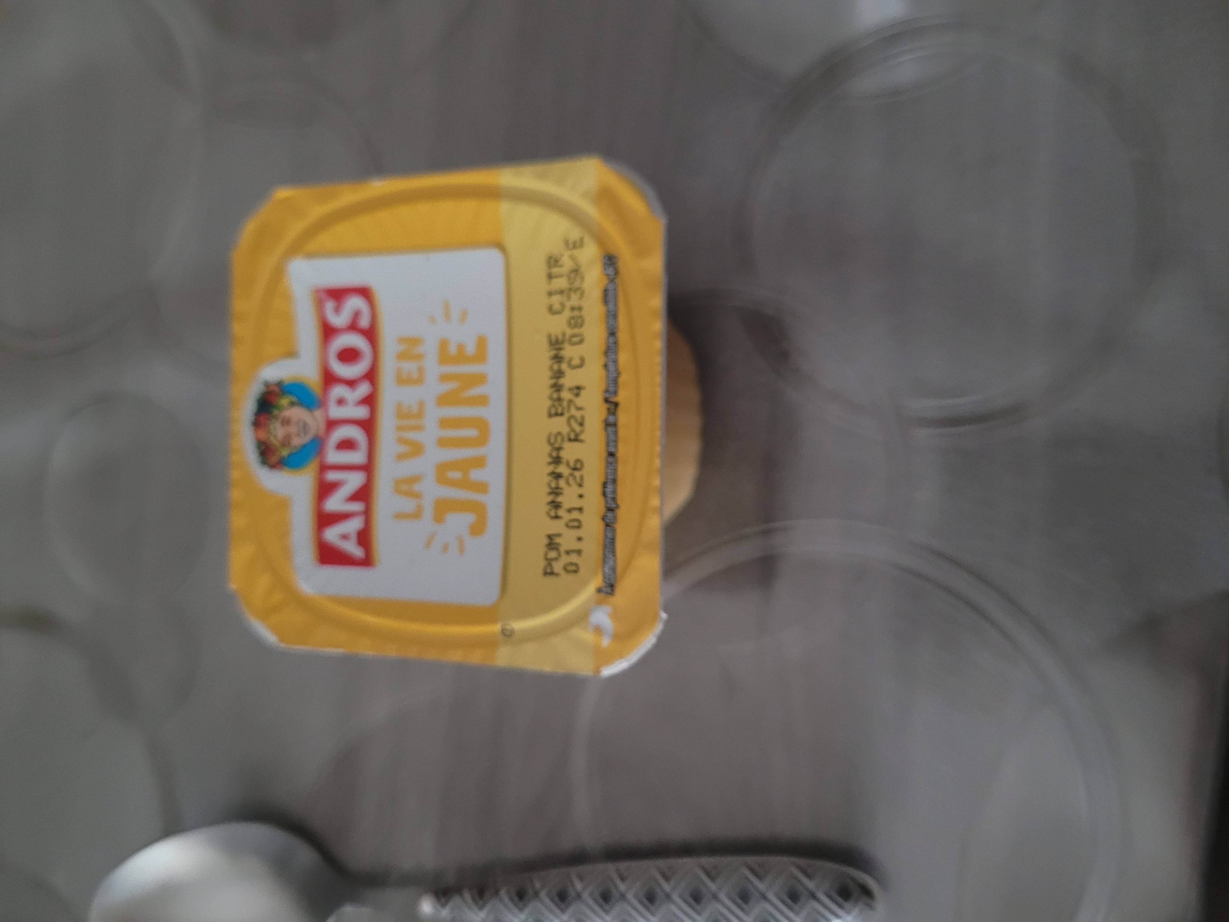 Compote banane Andros